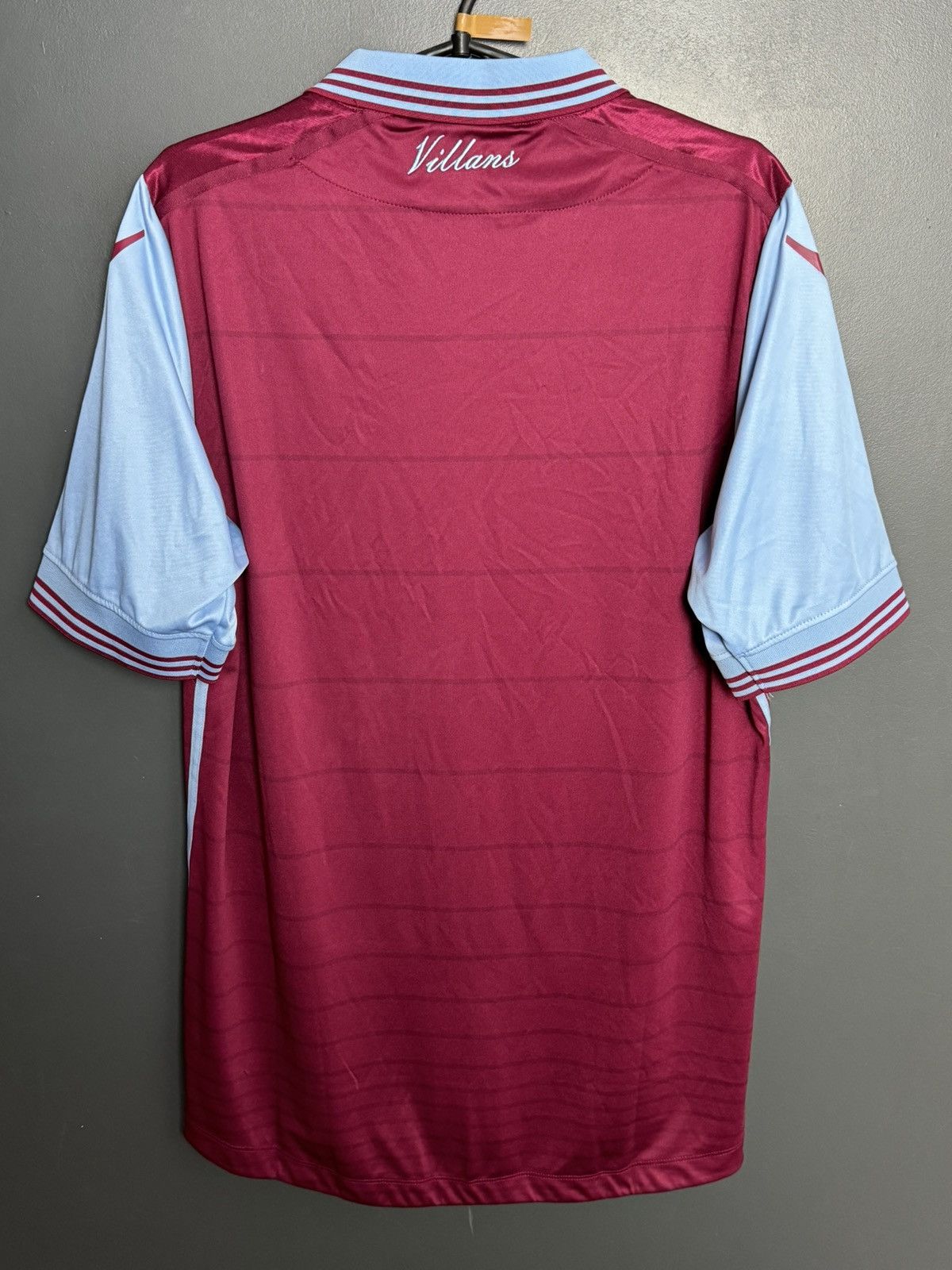 Macron Aston Villa 15/16 Home Football Jersey Size US XL / EU 56 / 4 - 2 Thumbnail
