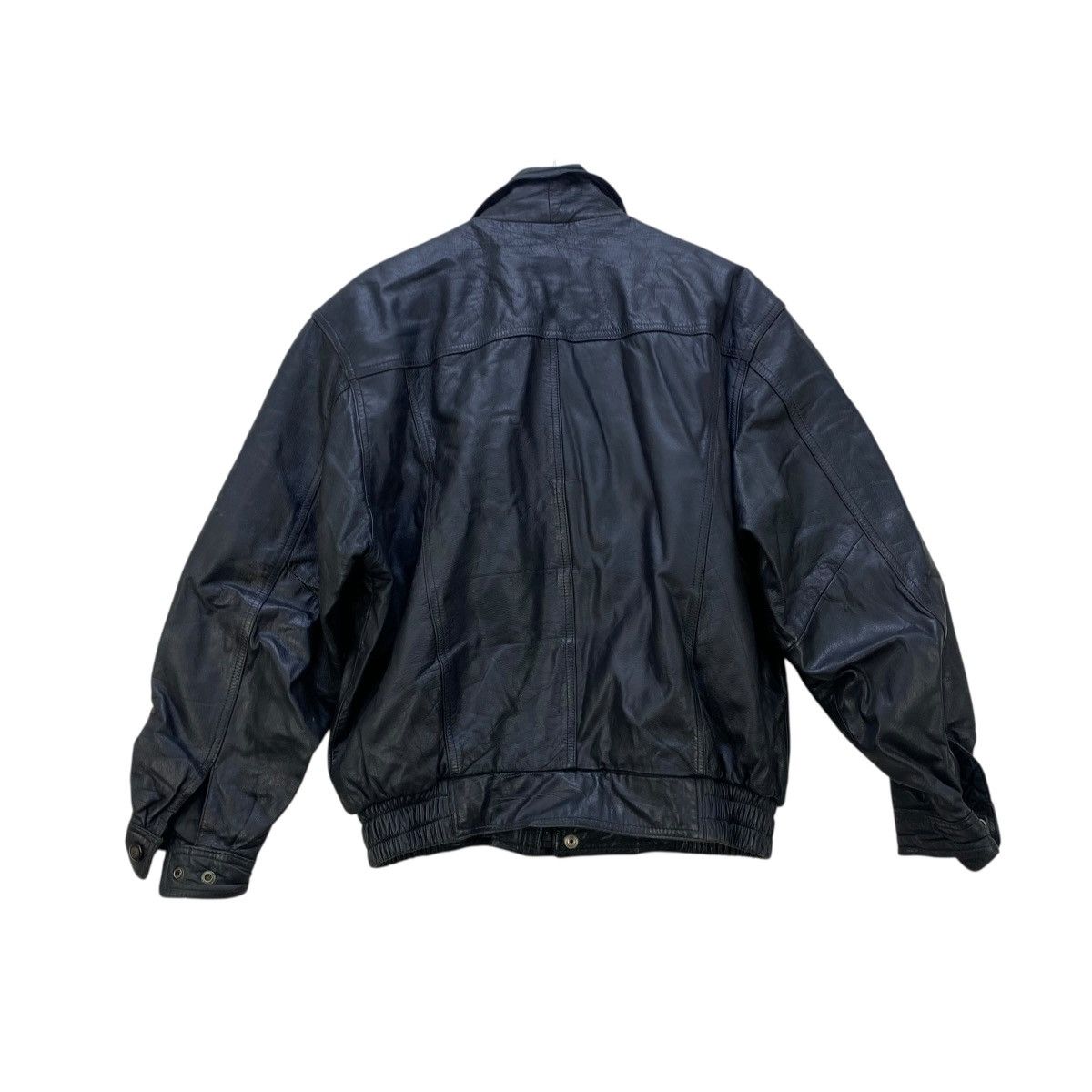 Japanese Brand 💥 Vintage Japanese Brand Cow Hide Leather Jacket Size US M / EU 48-50 / 2 - 2 Thumbnail