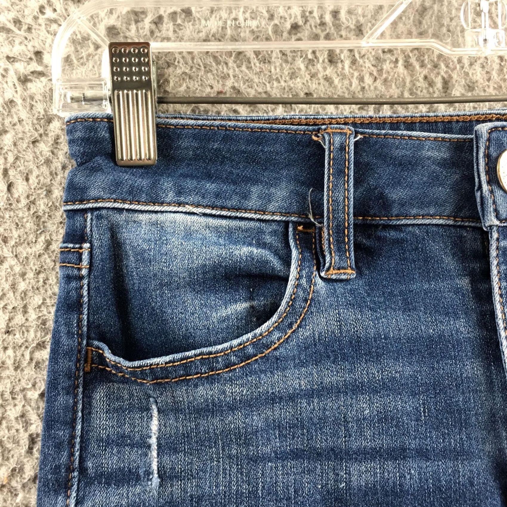 American Eagle Outfitters American Eagle Jegging Jeans Women 2 Long Blue Denim Mid Rise Distressed Zip Fly Jeans Womens 2 Long Blue Denim Mid Rise Distressed Zip Fly Size 26" / US 2 / IT 38 - 3 Thumbnail
