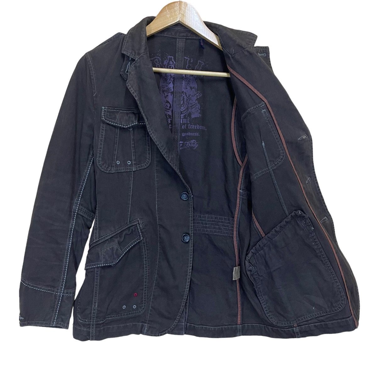 If Six Was Nine Ball If Six Was Nine Punk Jacket Size M / US 6-8 / IT 42-44 - 8 Thumbnail