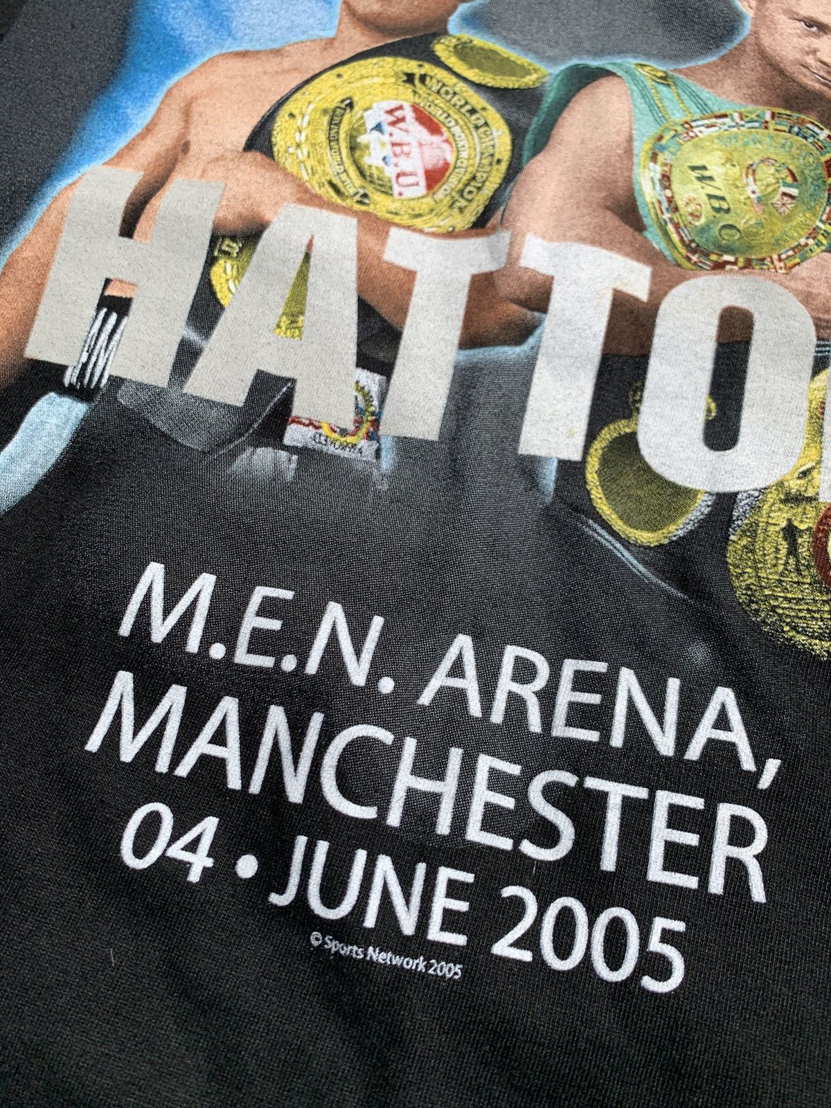 Vintage Vintage 2005 Hatton vs Tszyu T-Shirt Box Size US XL / EU 56 / 4 - 4 Thumbnail