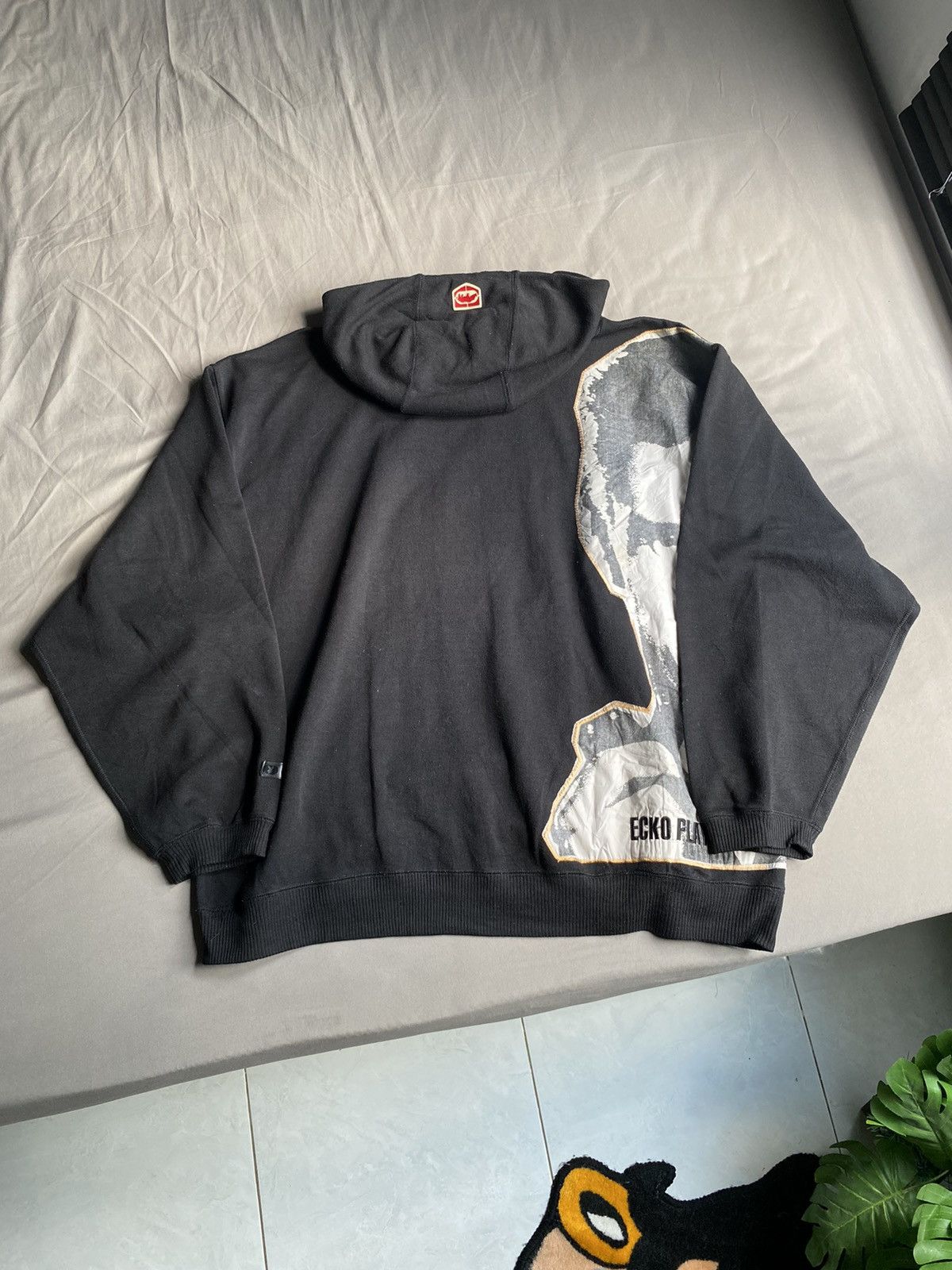 Ecko Unltd. × Playboy × Vintage VERYRARE Vintage Ecko x Playboy Big Logo Hoodie Size US XL / EU 56 / 4 - 3 Thumbnail