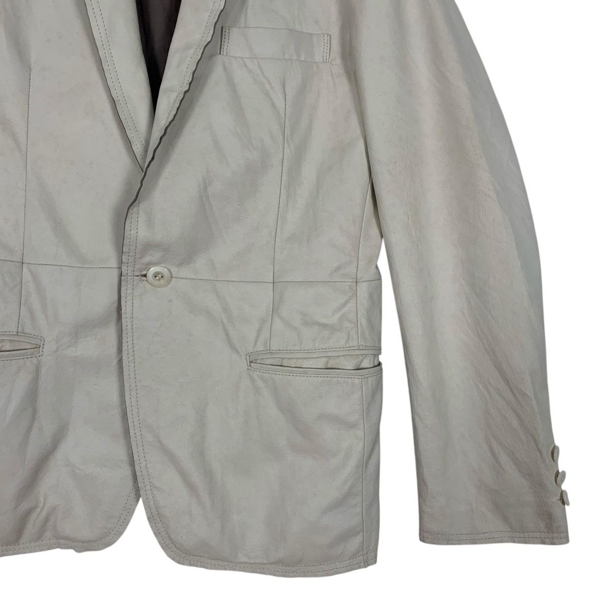 Japanese Brand Moodern Lovers Clothing JapaneseBrand Casual Leather Jacket Size US S / EU 44-46 / 1 - 4 Thumbnail