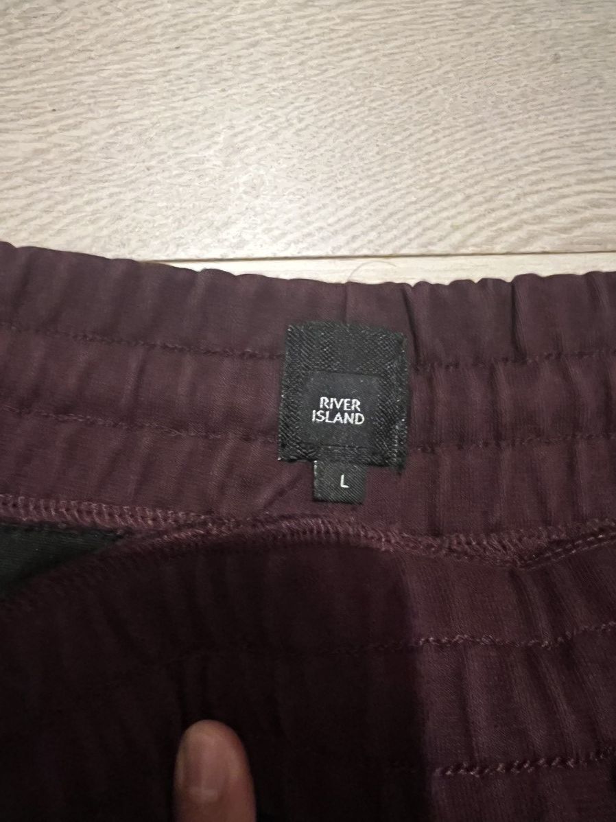 River Island River Island Burgundy Sweatpants Men’s Size L Size US 40 / EU 56 - 3 Thumbnail