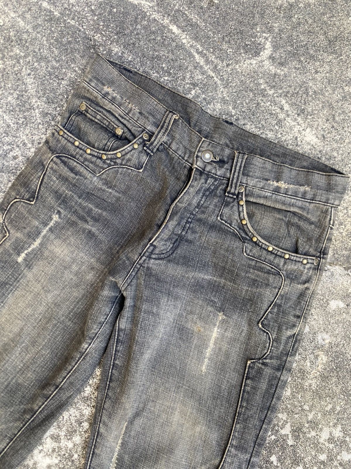 If Six Was Nine Japanese Brands Boot Cut Shinehill Pants - Punk style Size US 32 / EU 48 - 10 Thumbnail