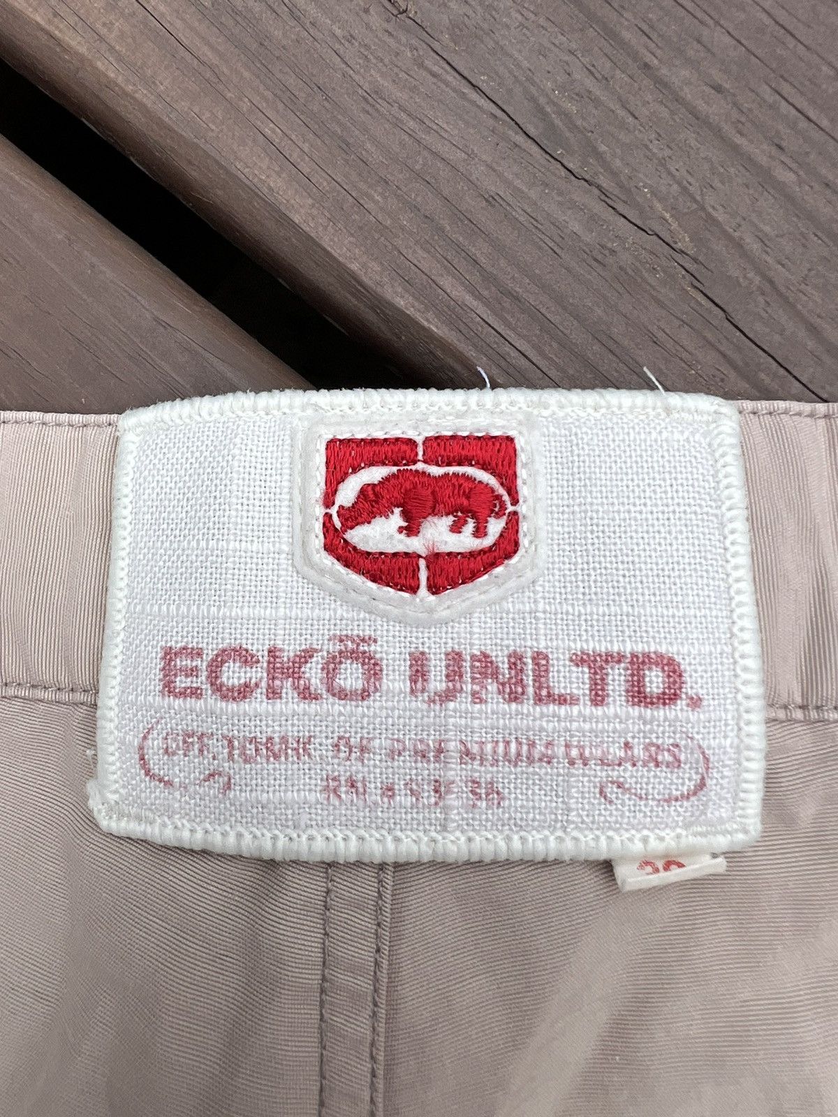 Ecko Unltd. × Vintage Vintage Y2K Ecko Unltd Baggy Skater Cargo Shorts Size US 38 / EU 54 - 6 Thumbnail