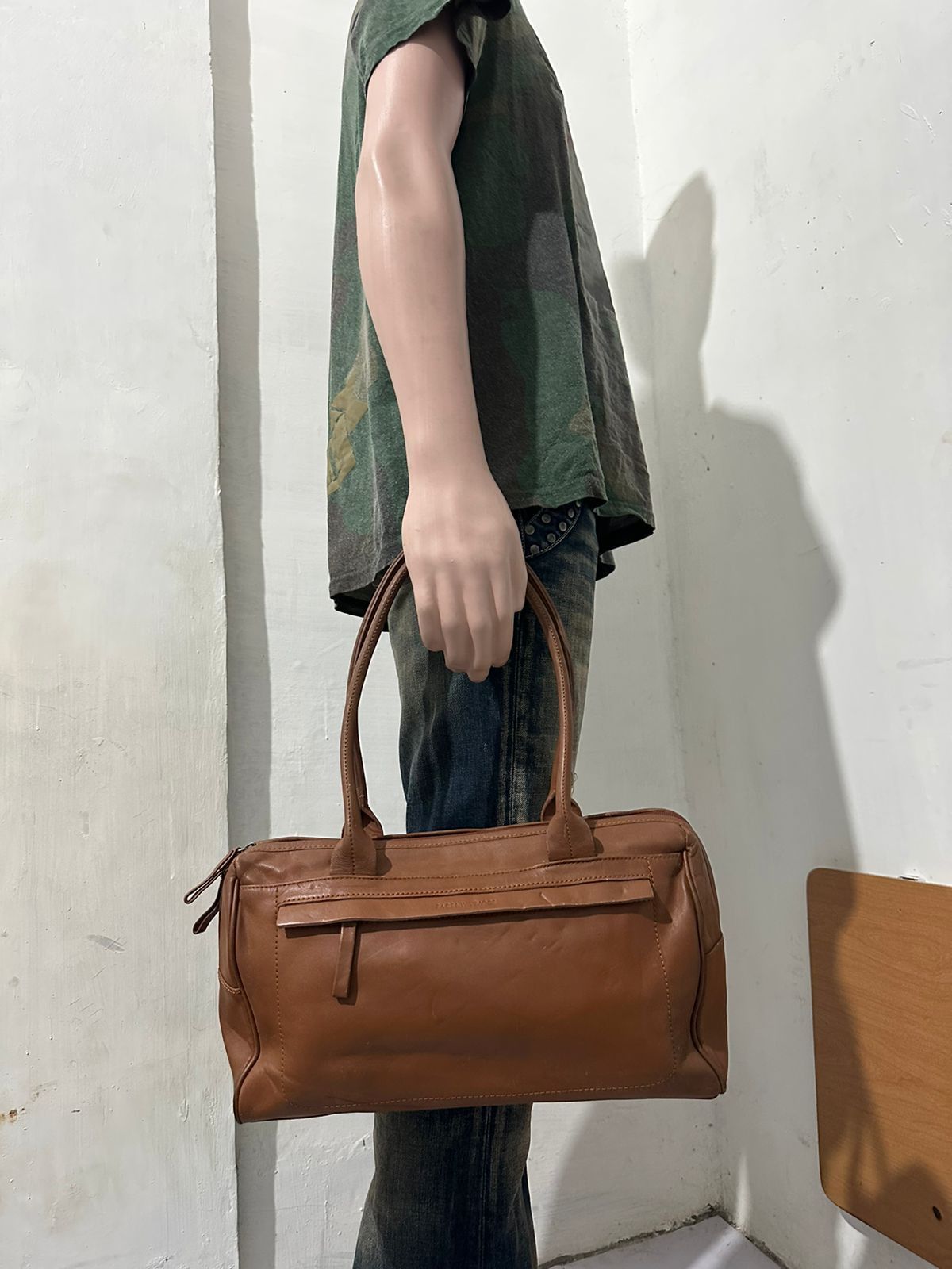 Y's × Yohji Yamamoto 🔥Ysaccs by Yohji Yamamoto leather bag Size ONE SIZE - 3 Thumbnail