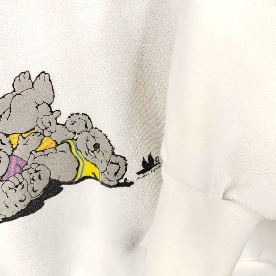 Vintage VINTAGE Australia Koala Bear Sweatshirt Mens Size Medium 80s Down Under Sweatshirt Crew Neck Cotton Blend White Size US M / EU 48-50 / 2 - 5 Thumbnail