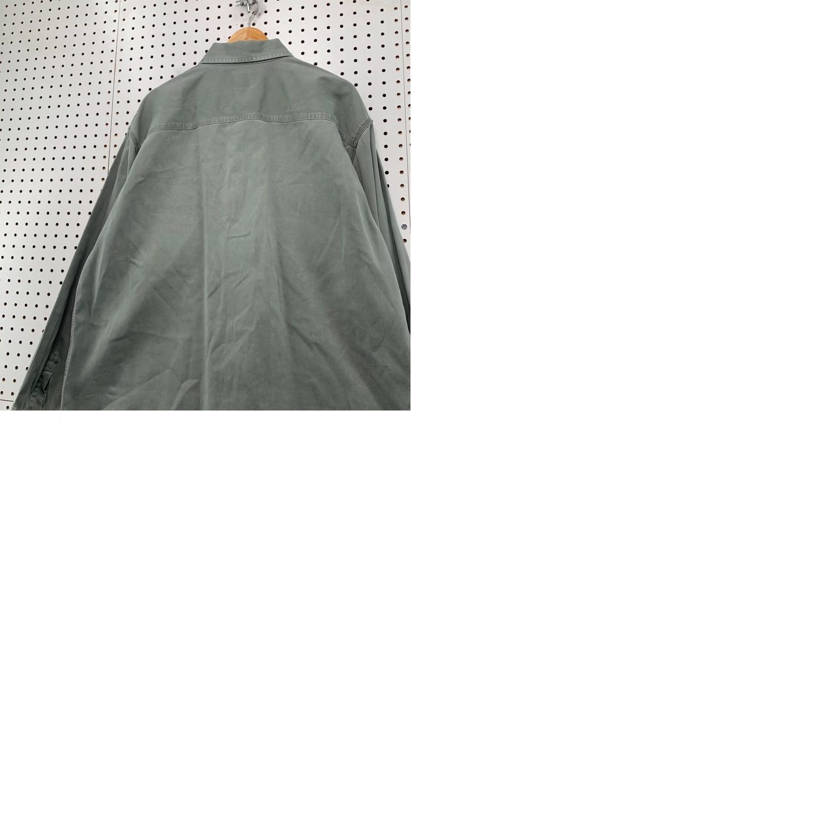 Gap Vintage GAP Canvas Button Shirt Mens XL Green Long Sleeve Collared Casual Size US XL / EU 56 / 4 - 10 Thumbnail