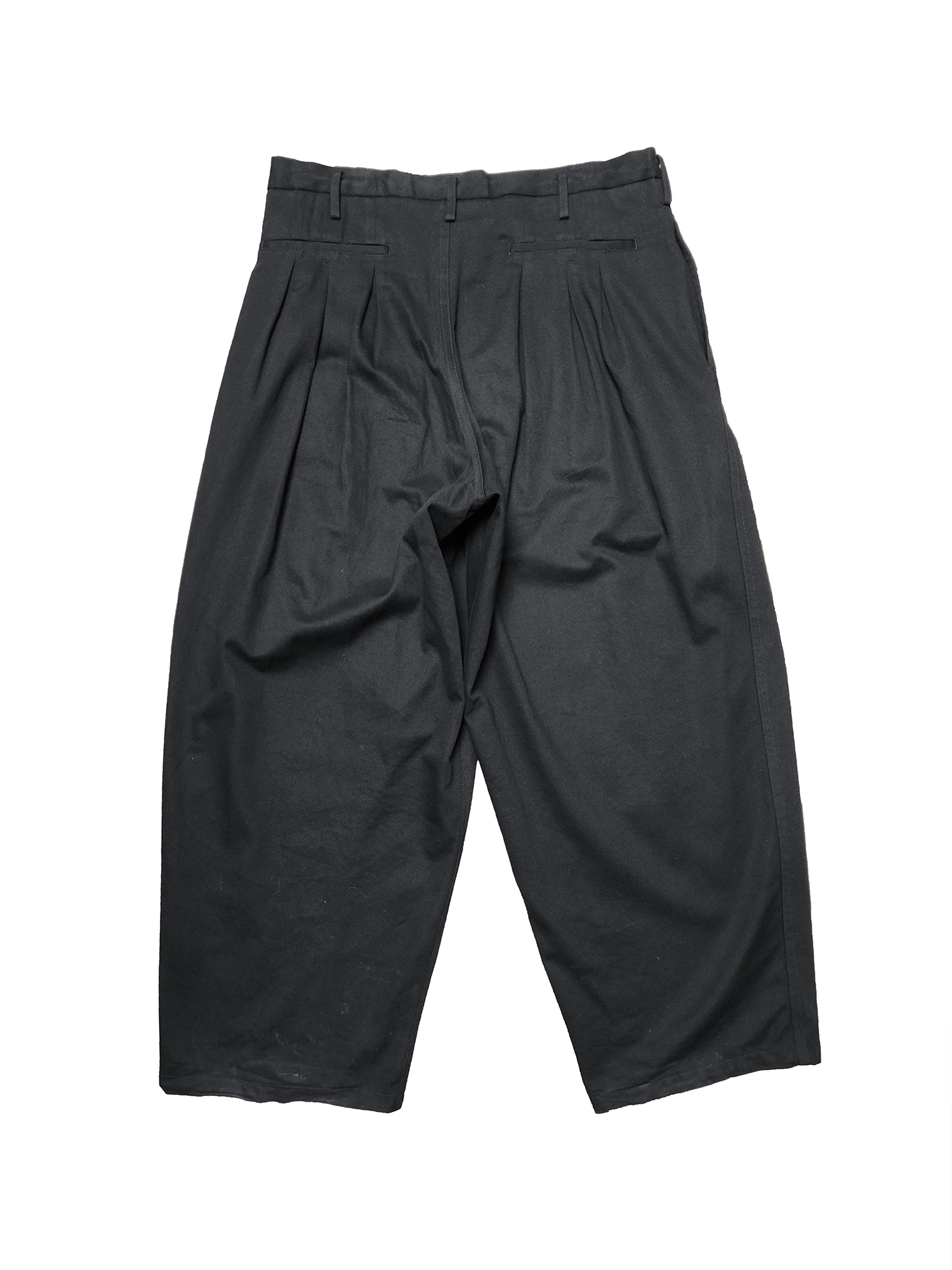 Yohji Yamamoto [Size 1] Y's for Men Katsuragi 12-Tuck Pants Size US 30 / EU 46 - 2 Thumbnail