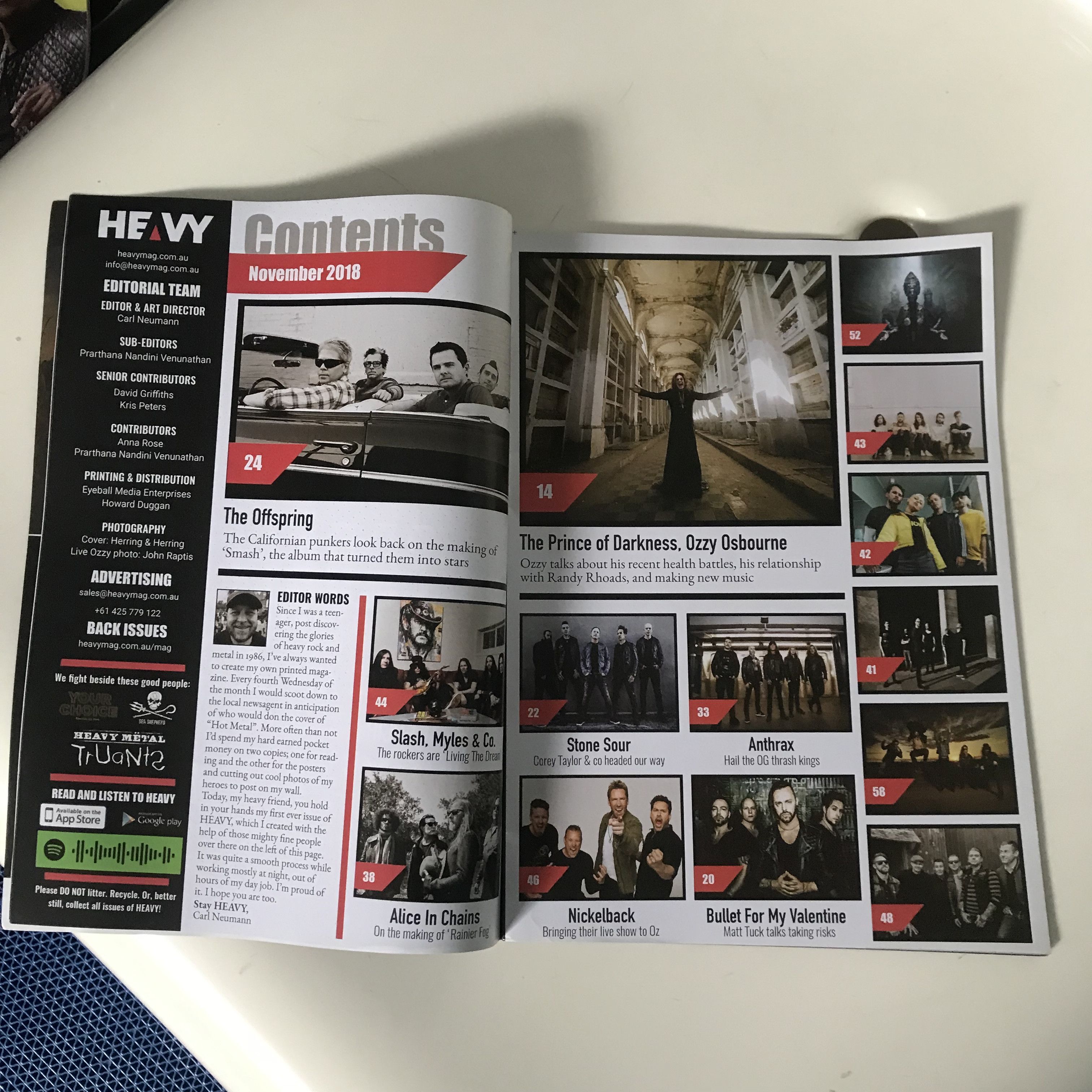 POP MAGAZINE HEAVY Magazine Issue #56 nov 2018 print issue direct Size ONE SIZE - 3 Thumbnail