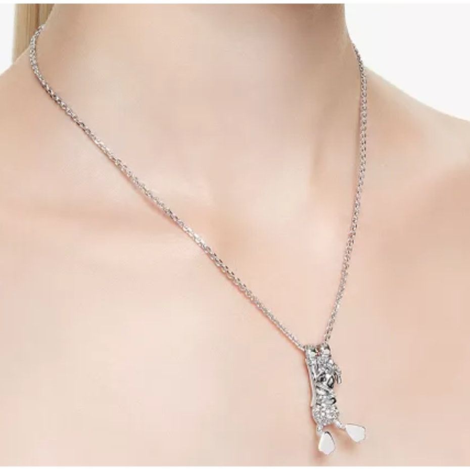Swarovski Swarovski Pave Limited 100 years Disney Donald Duck Necklace Size ONE SIZE - 3 Thumbnail