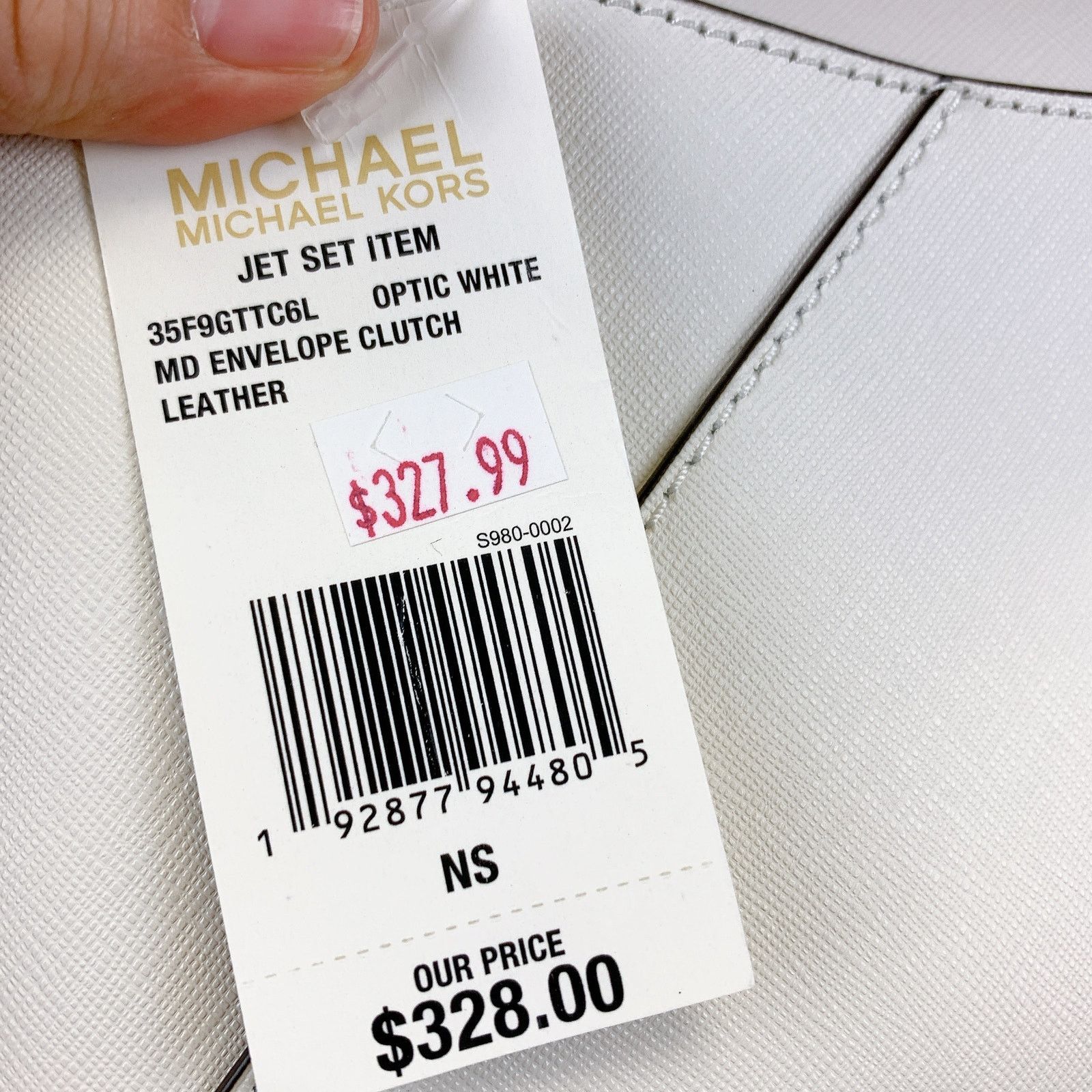 Michael Kors Michael Kors 35F9GTTC6L Jet Set Item Medium Envelope Clutch Size ONE SIZE - 8 Thumbnail