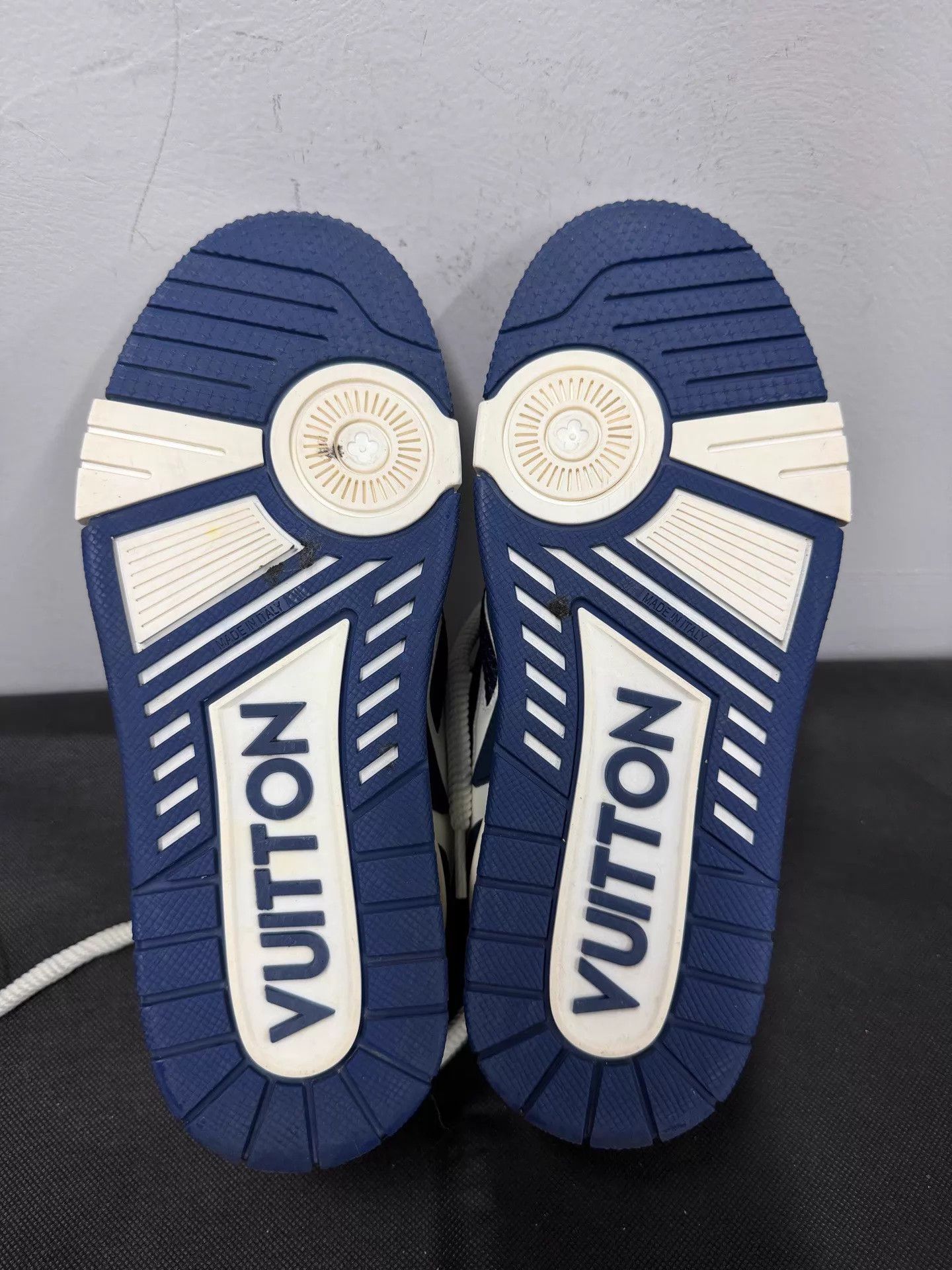 Louis Vuitton LV Skate Blue White Casual Skateboard Shoe 37 Size US 6.5 / IT 36.5 - 7 Thumbnail