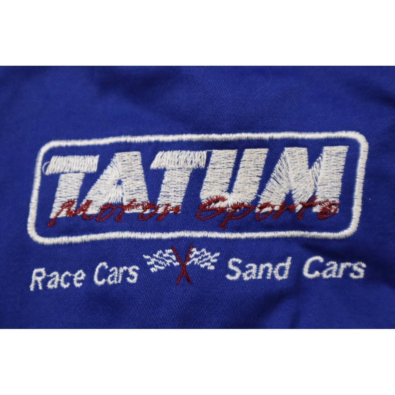 Vintage G-Force Racing Suit Coveralls Tatum Sand Cars Blue Size L Size US 36 / EU 52 - 7 Thumbnail