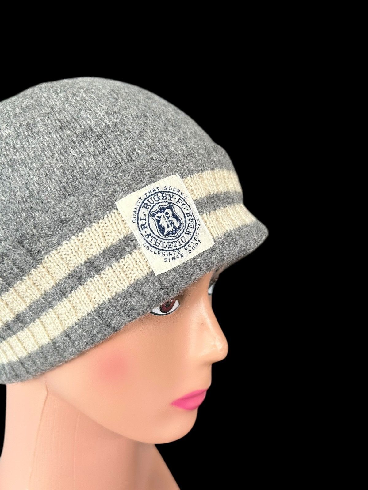 Polo Ralph Lauren × Vintage RALPH LAUREN RUGBY VINTAGE BEANIE HATS Size ONE SIZE - 5 Thumbnail