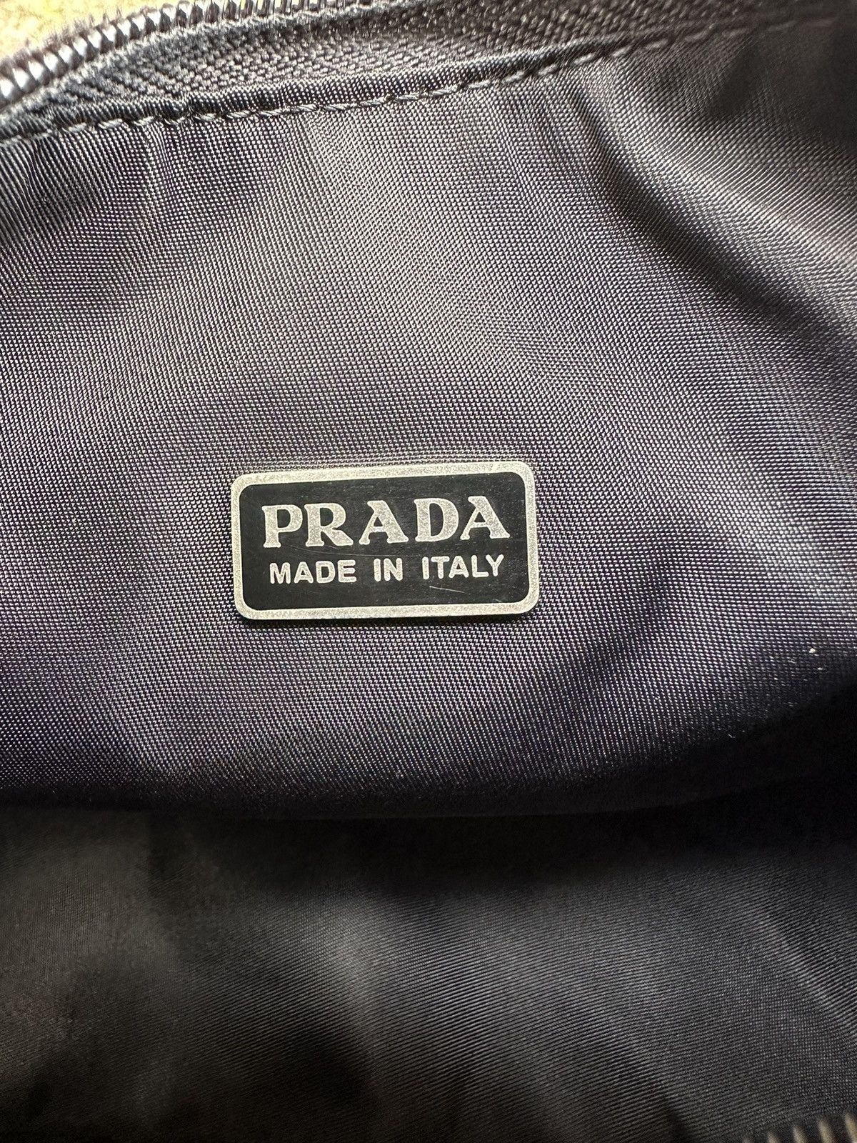 Prada AUTHENTIC PRADA MINI BLACK NYLON HOBO BAG Size ONE SIZE - 15 Thumbnail