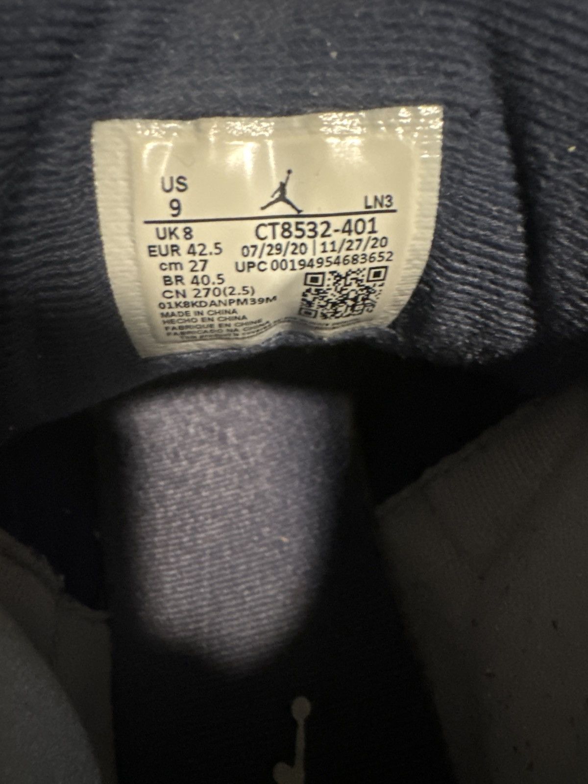 Jordan Brand Jordan 3 Georgetown Size US 9 / EU 42 - 6 Thumbnail