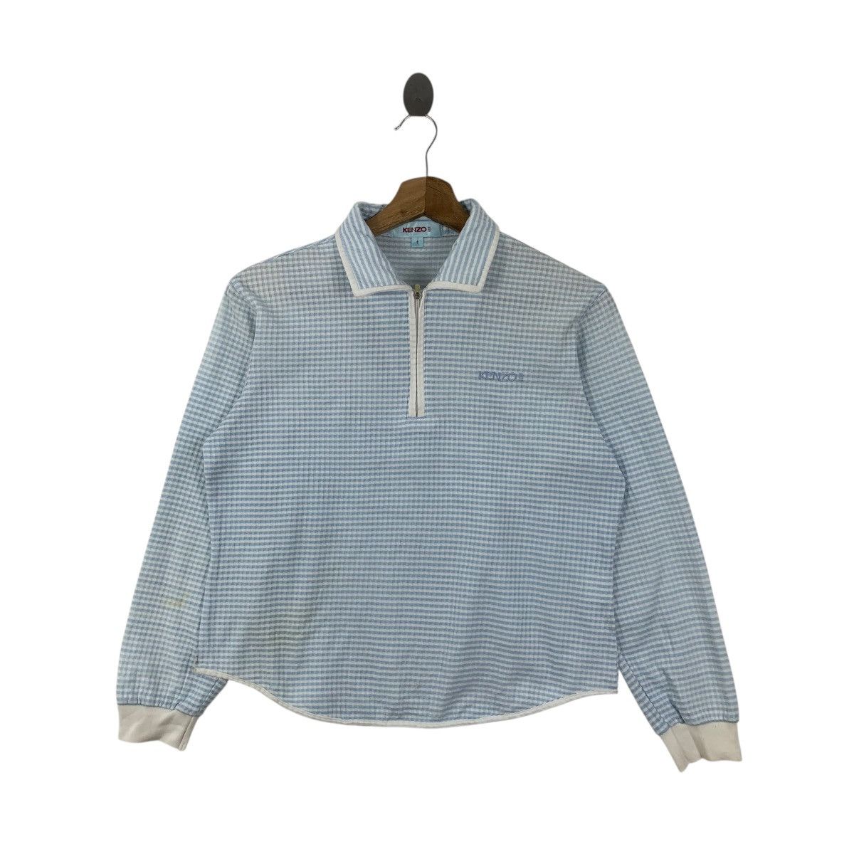 Kenzo Vintage KENZO PARIS GOLF Collection Plaids Checks Half Size S / US 4 / IT 40 - 3 Thumbnail