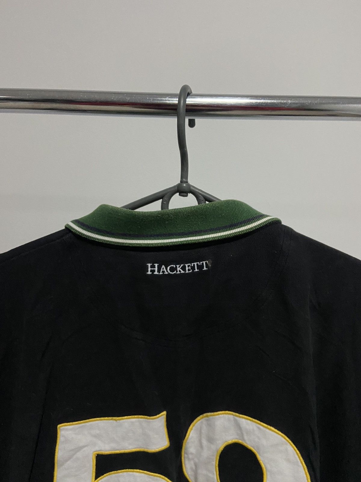 Hackett × Vintage Aston Martin Hackett 59 t shirt polo racing big logo vintage Size US XXL / EU 58 / 5 - 4 Thumbnail