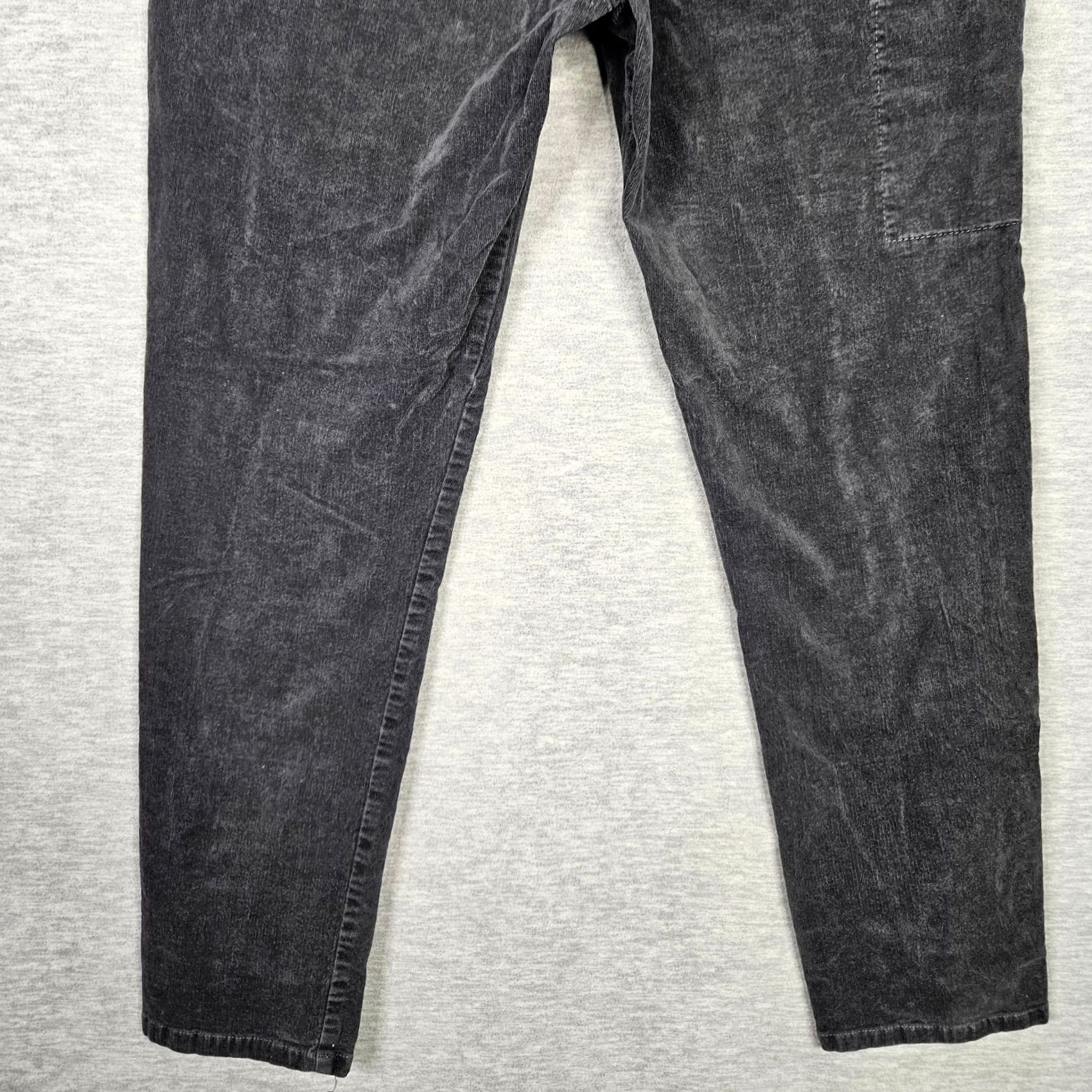 Asics BYLT Premium Basics Classic Corduroy Zipper Side Pockets Pants Size 34 Black Mens Regular Straight 34 in Waist 28.5 Inseam Size US 34 / EU 50 - 5 Thumbnail