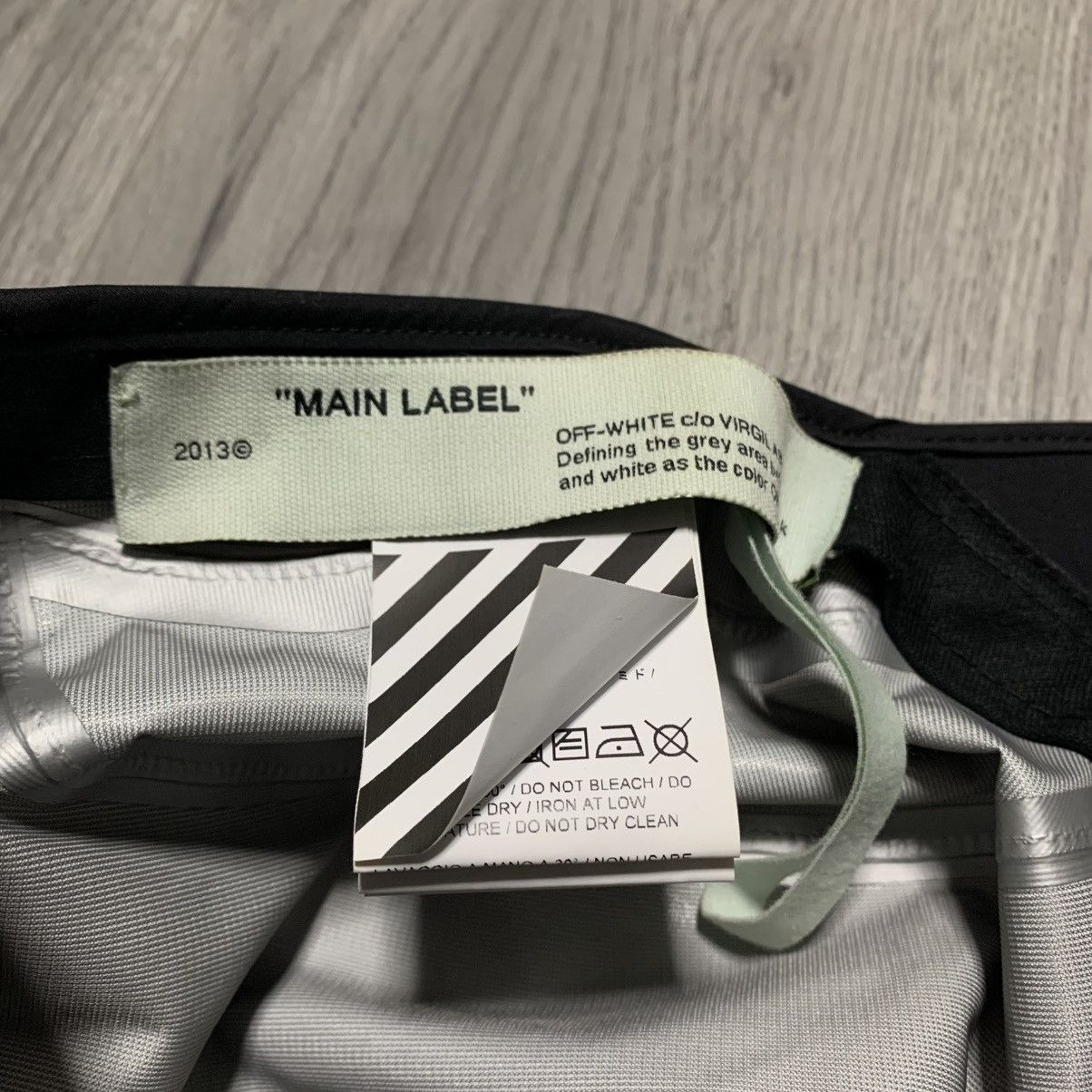 Off-White Off White Cap Mountain Equipment Black Nylon Technical Hat Size ONE SIZE - 6 Thumbnail
