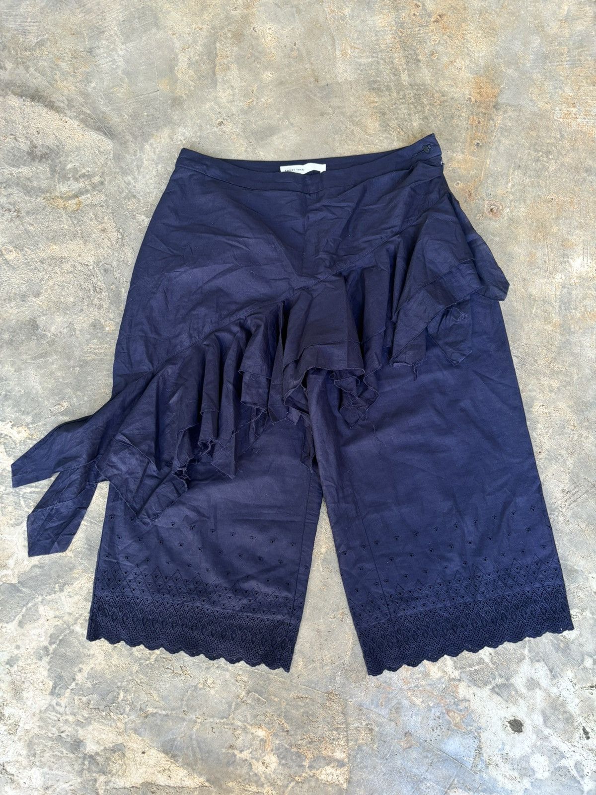 Sacai Sacai Luck Luxury Women's Pants Size 30" / US 8 / IT 44 - 2 Thumbnail