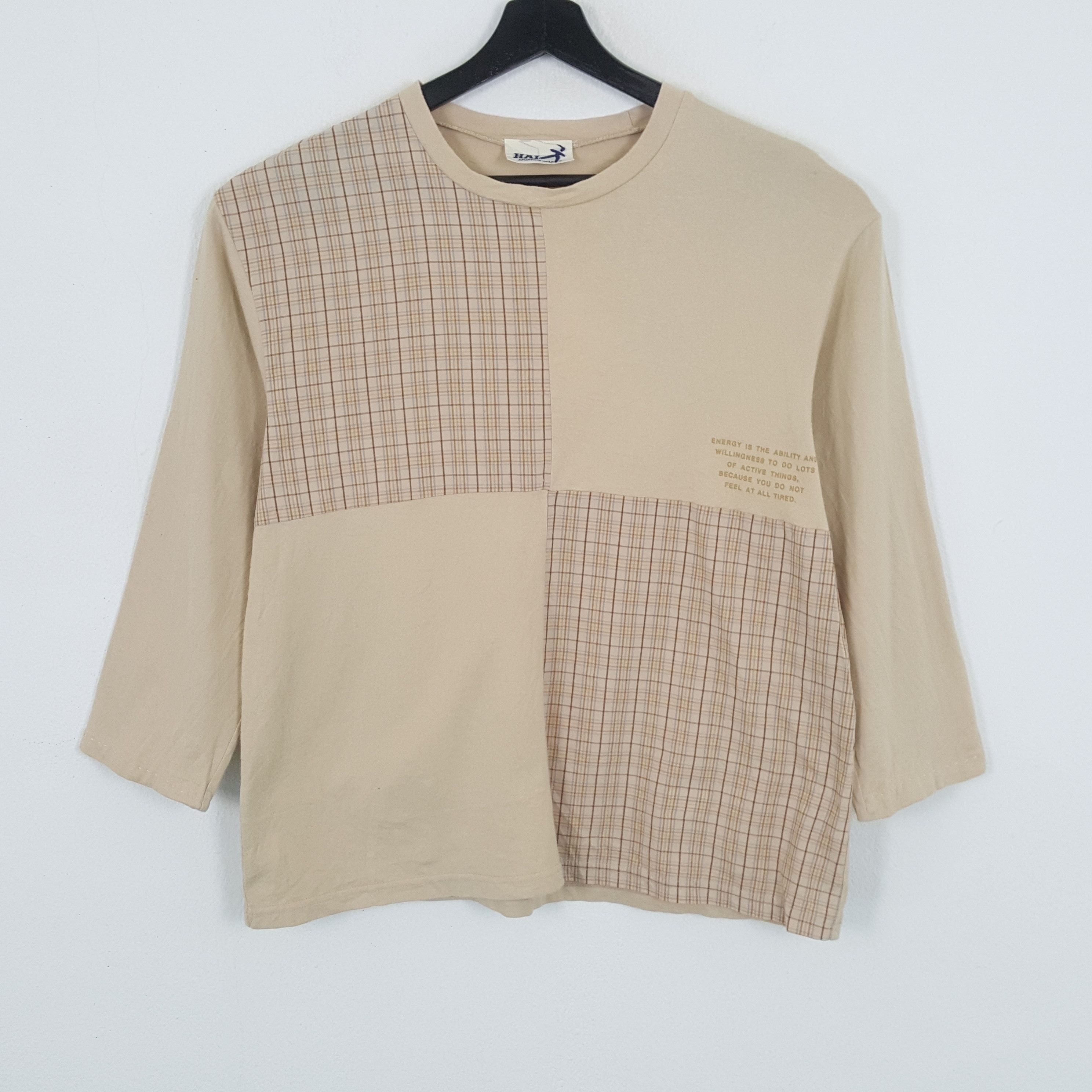 Hai Sporting Gear × Issey Miyake × Vintage HAI SPORTING GEAR Designer Brand ISSEY MIYAKE Tshirt Size US L / EU 52-54 / 3 - 1 Thumbnail
