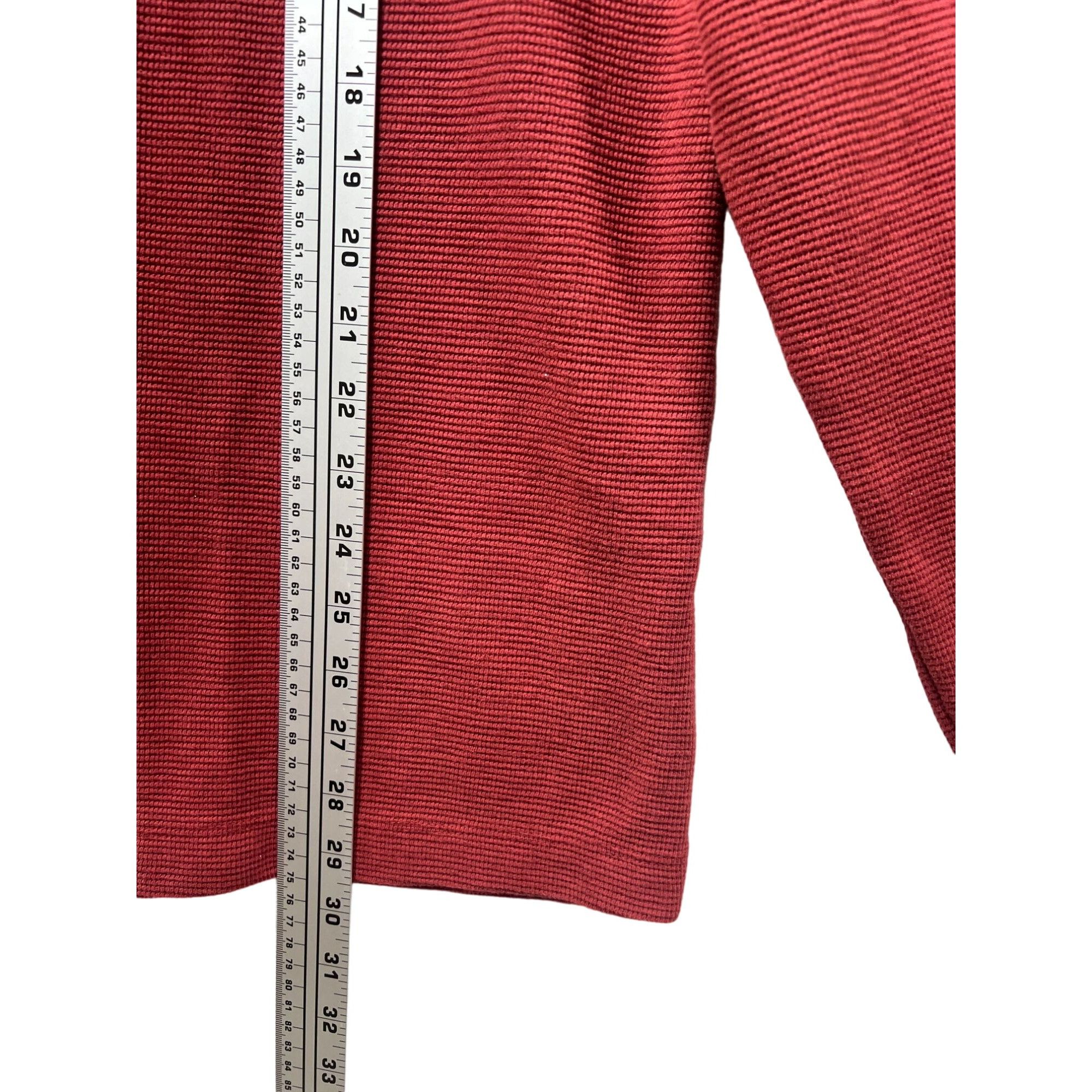 Other Goodfellow & Co - Men's Long Sleeve Henley T-Shirt - Red - E Size US XL / EU 56 / 4 - 8 Thumbnail