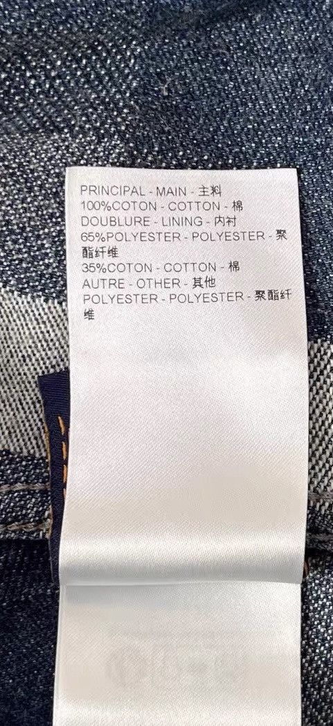 Louis Vuitton Louis Vuitton X Pharrell 46 Damoflage Damier Denim Jacket Size US S / EU 44-46 / 1 - 9 Thumbnail