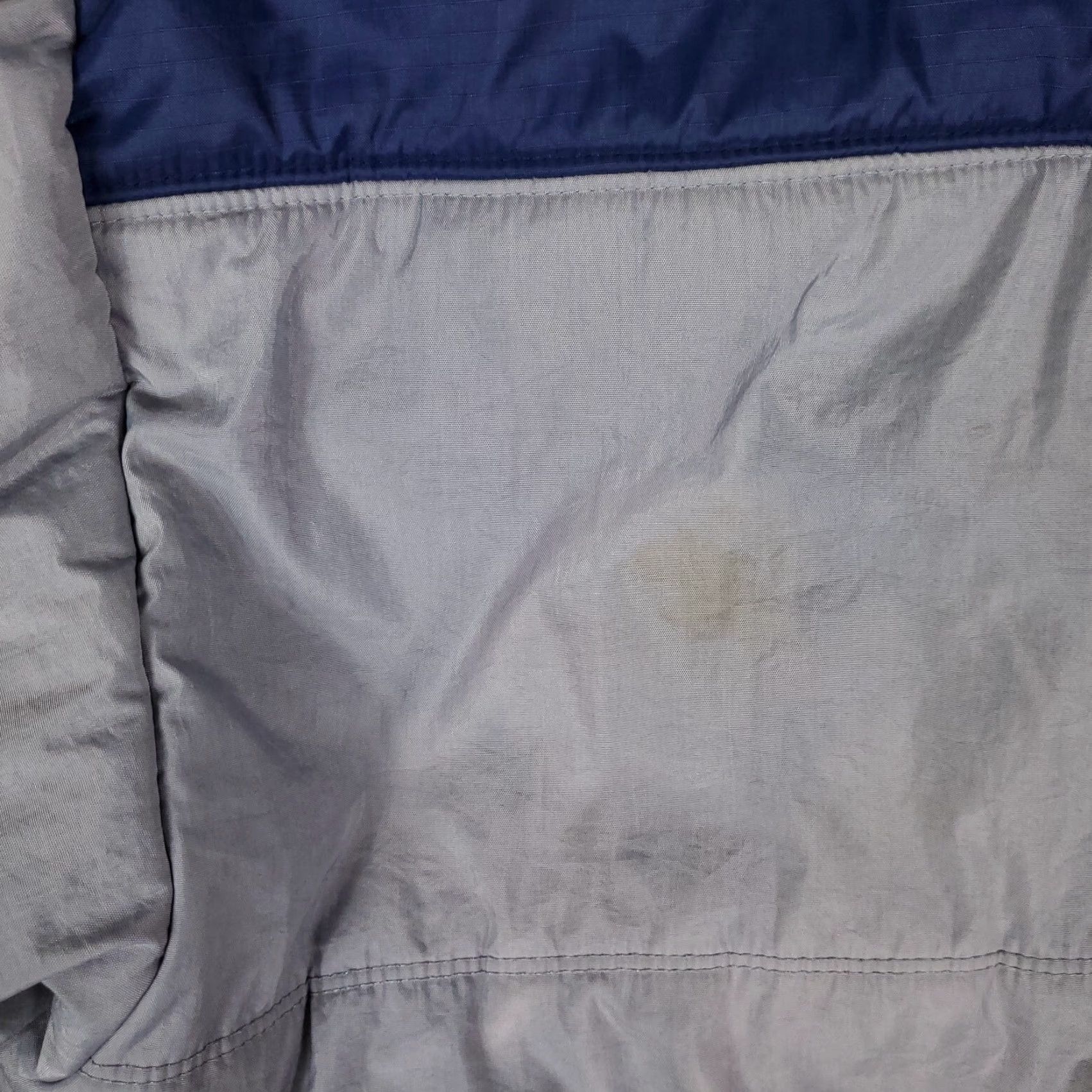 Nike VINTAGE Nike Air Gray Blue Puffer Jacket Mens XL Full Zip Insulated Windproof 90s Sports Size US XL / EU 56 / 4 - 2 Thumbnail