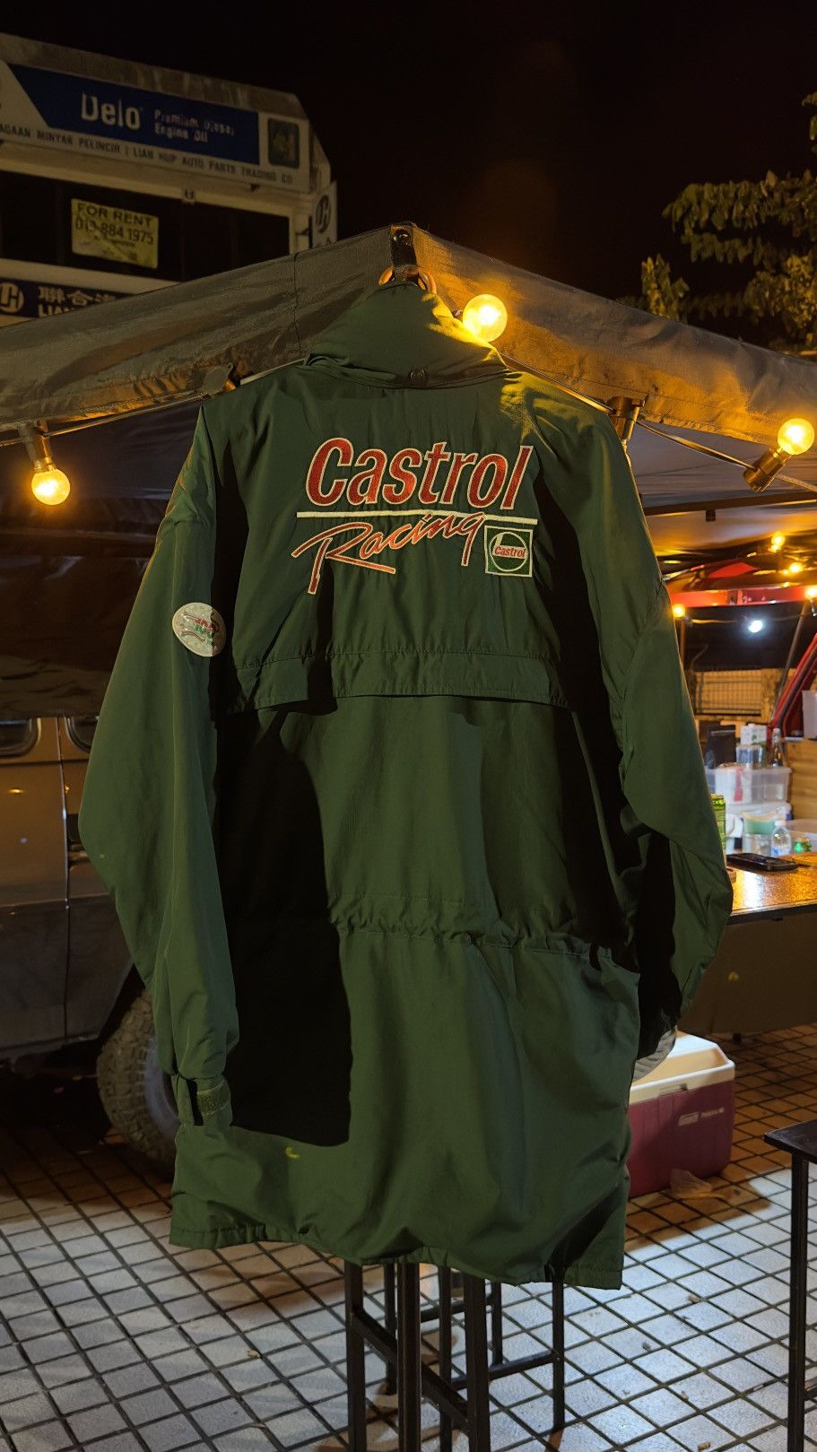 Japanese Brand × Vintage Vintage Castrol Racing Wind Breaker Size US L / EU 52-54 / 3 - 2 Thumbnail
