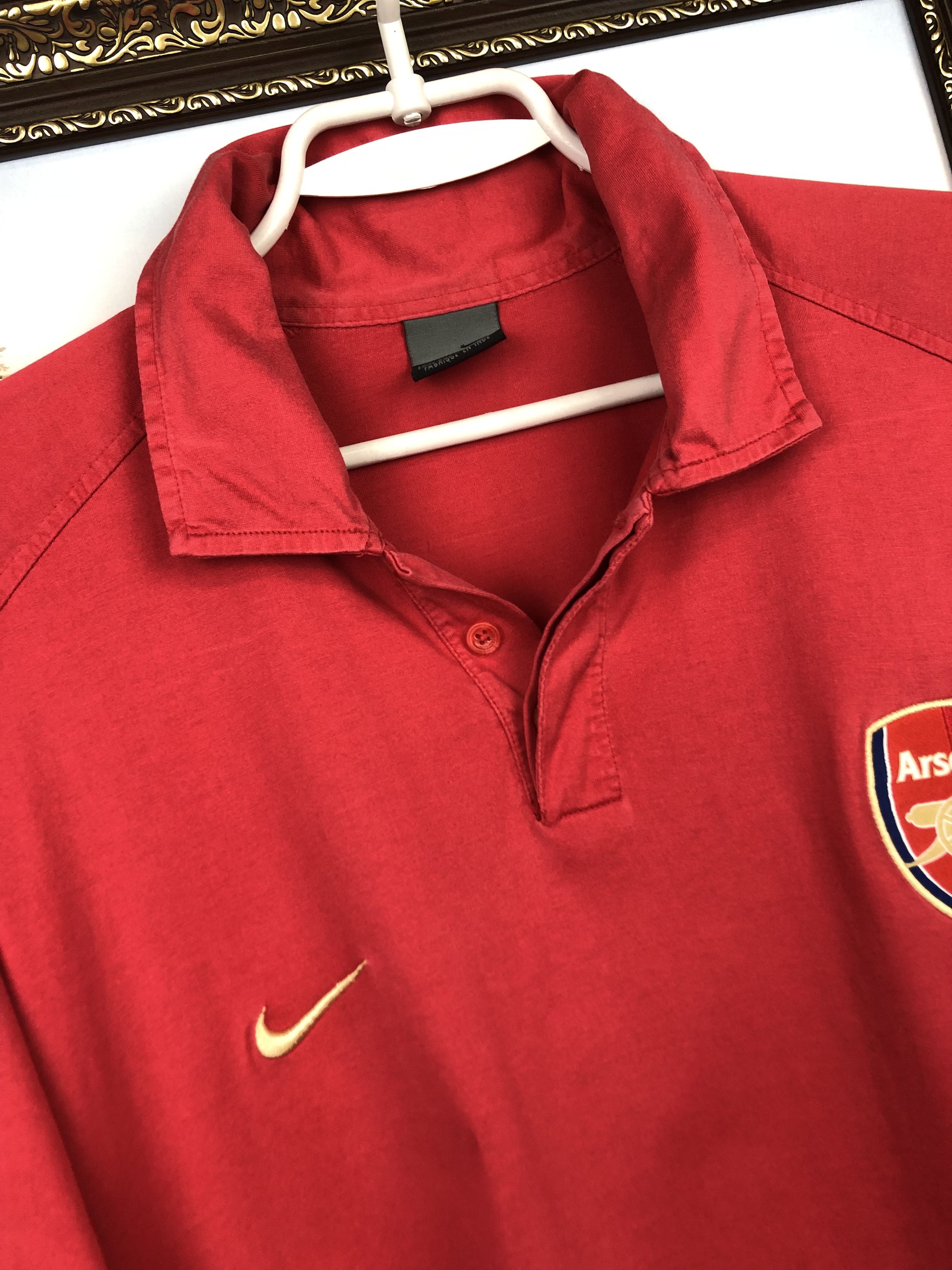 Nike Vintage Nike Arsenal Football Shirt Soccer Jersey Tee Hype Size US XXL / EU 58 / 5 - 3 Thumbnail