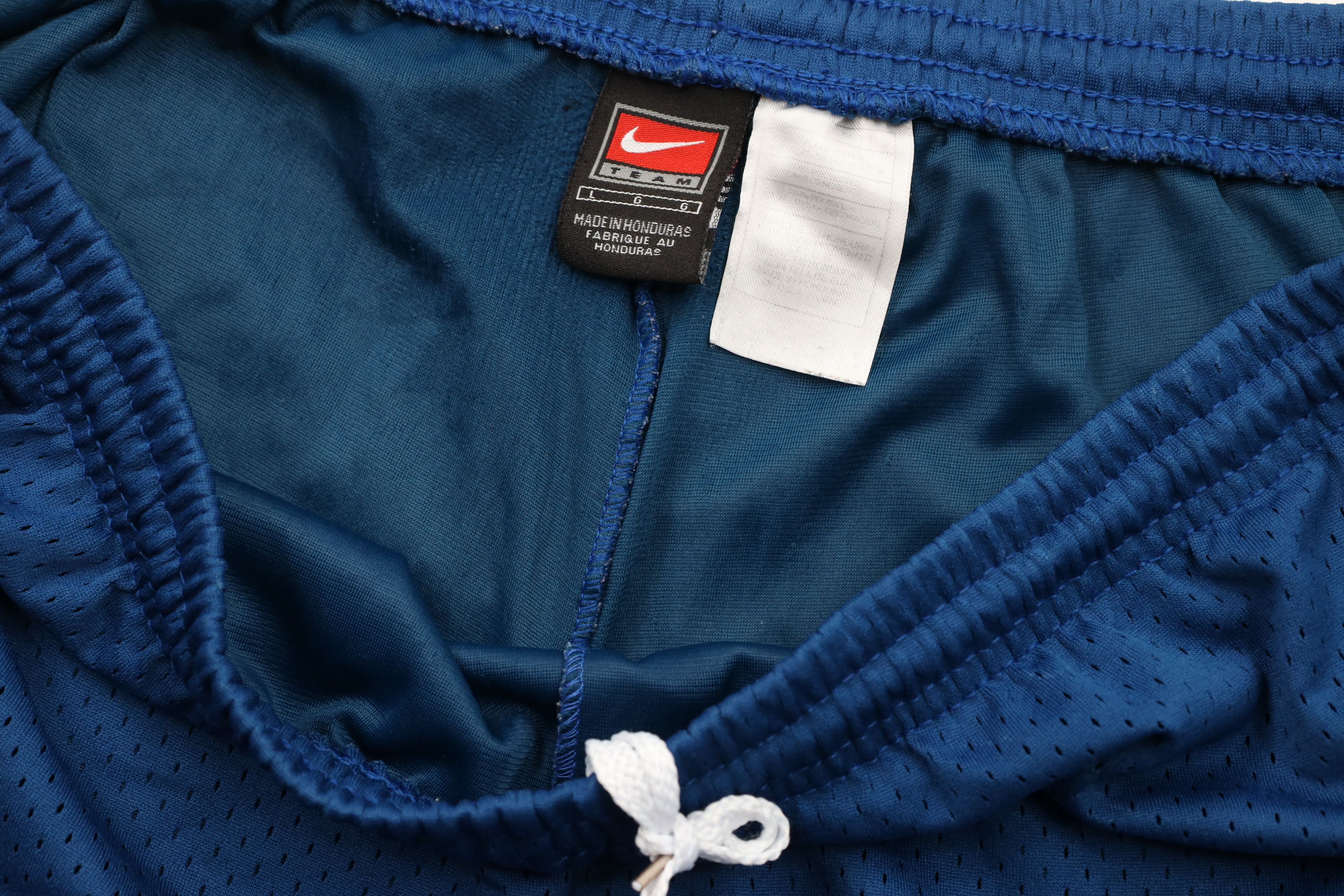 Nike Vintage Nike Scott Mini Swoosh Above Knee Shorts Mesh Blue Size US 34 / EU 50 - 8 Thumbnail