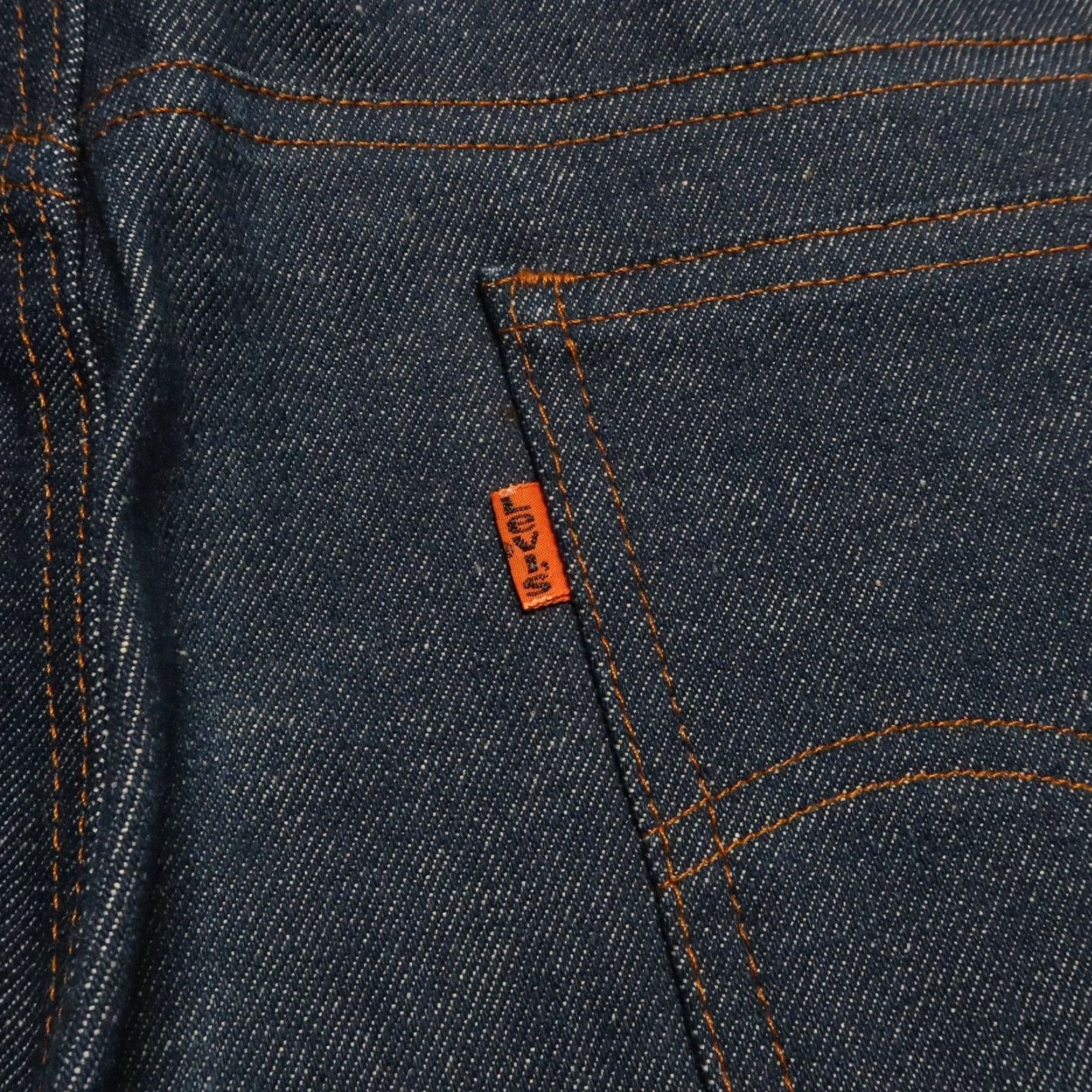 Levi's VINTAGE Levi's 684 Jeans Denim 38 Adult Men Big Bell Bottoms USA Orange Tab 70s Raw 14" leg opening 33" inseam Size US 38 / EU 54 - 2 Thumbnail