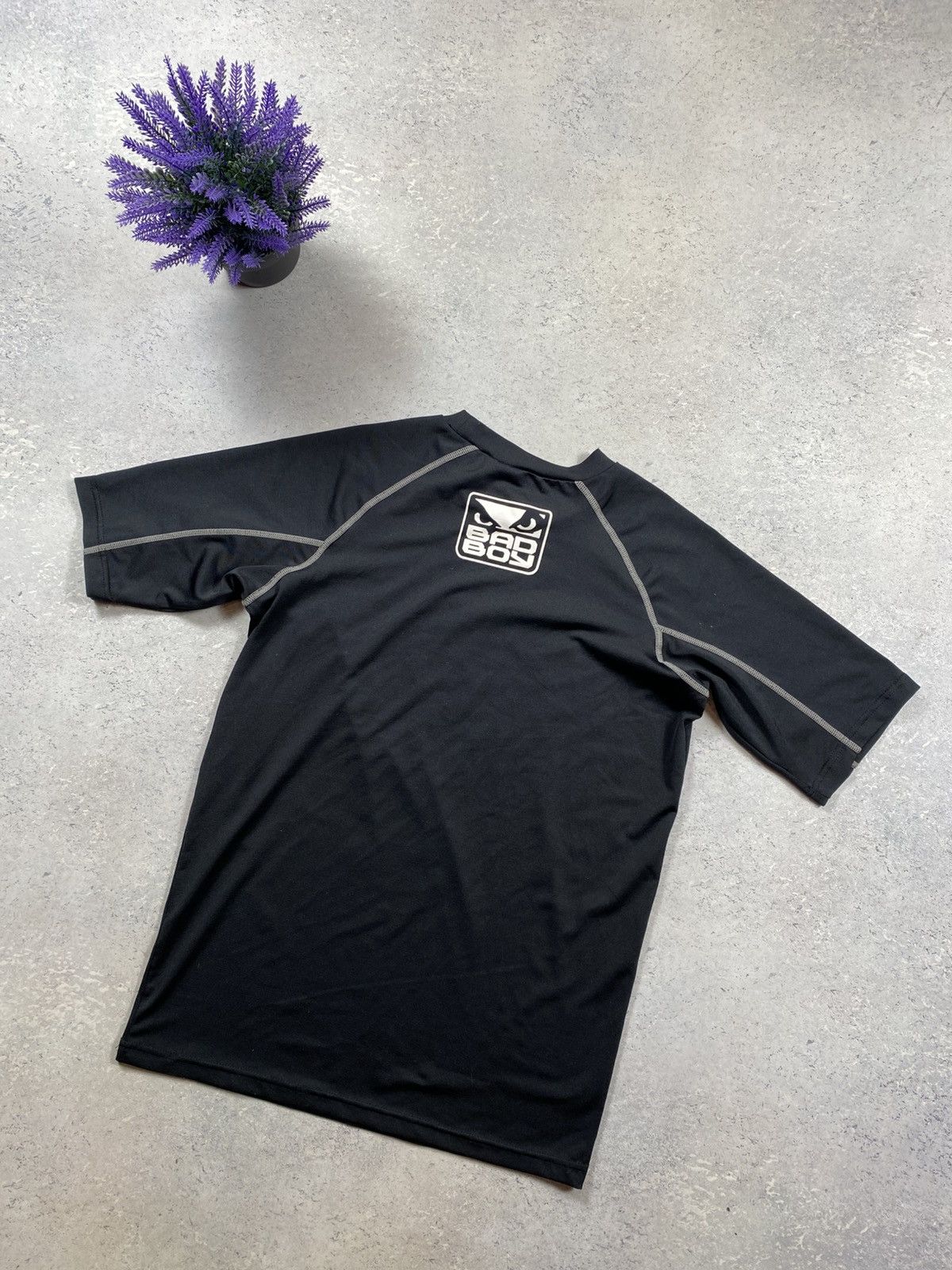 UFC Black Rashguard Bad Boy Engage short sleeve Size US M / EU 48-50 / 2 - 5 Thumbnail