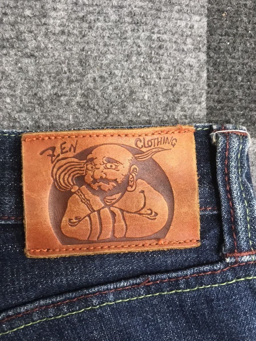 Japanese Brand 💥ARCHIVAL JAPAN💥Archival Flying Pheonix ZEN DENIM F706 Size US 27 - 15 Thumbnail
