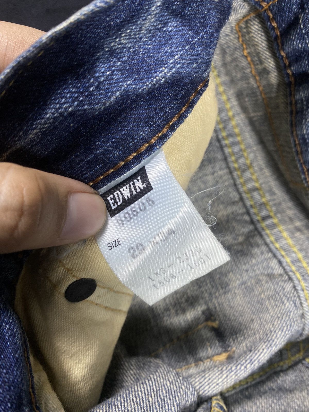 Edwin japanese Edwin selvage denim pants Size US 29 - 6 Thumbnail