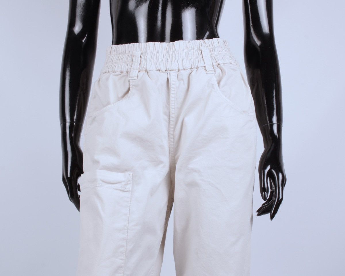 Brunello Cucinelli × Designer BRUNELLO CUCINELLI Cargo Big Pockets Pull On Cotton Pants Size 27" / US 4 / IT 40 - 4 Thumbnail