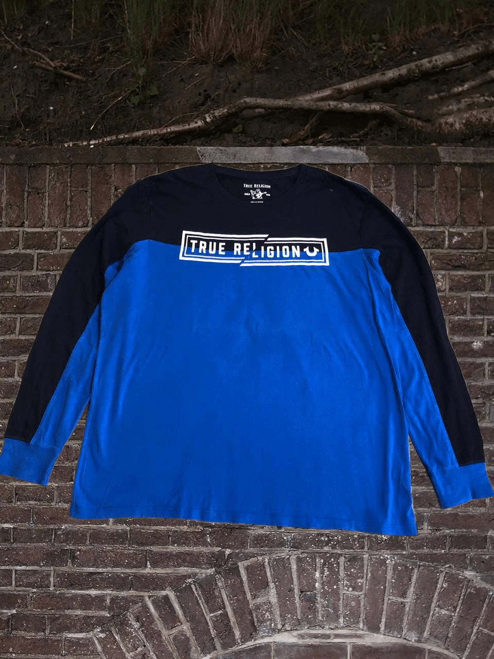 True Religion TRUE RELIGION LOGO LONG SLEEVE TEE Size US XXL / EU 58 / 5 - 1 Thumbnail