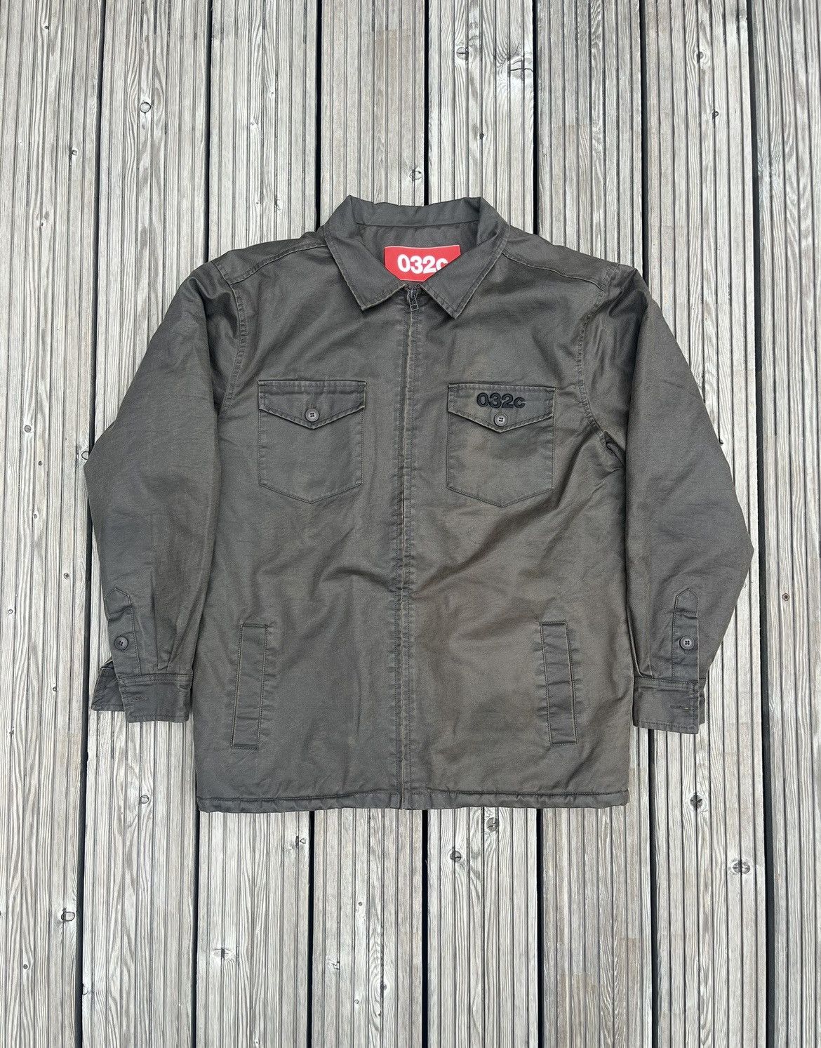 032c Waxed 032c long sleeve shirt / jacket Size US M / EU 48-50 / 2 - 2 Thumbnail