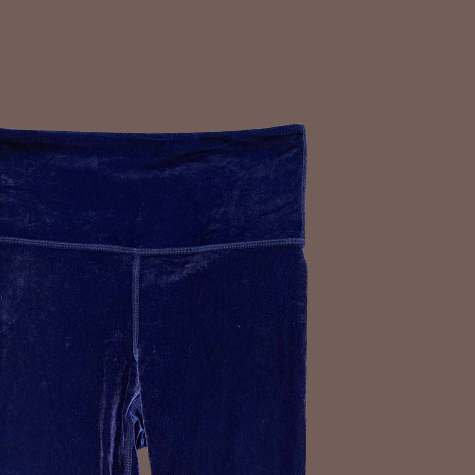 Athleta Athleta Elation Velvet Leggings | XS Midnight Blue | Luxe Size 24" / US 00 / IT 34 - 3 Thumbnail