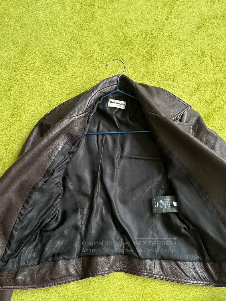 Balenciaga Balenciaga Leather Jackets Size XXS / US 00 / IT 34 - 5 Thumbnail