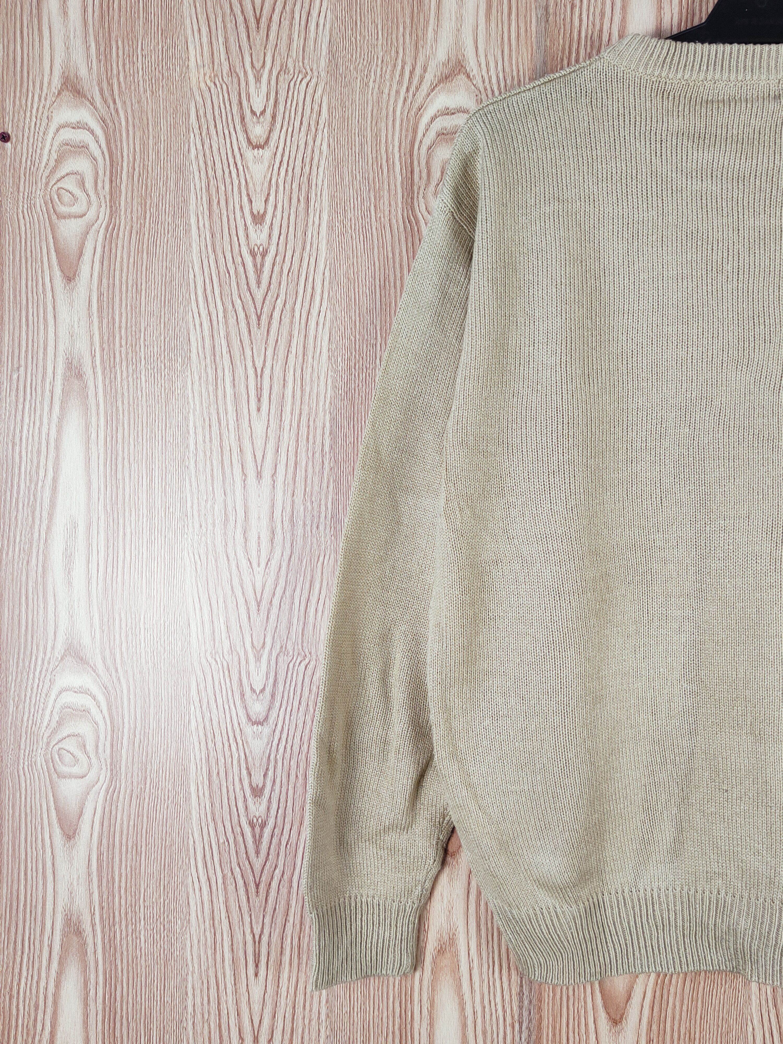 Uniqlo × Vintage Vintage 💥 Uniqlo Beige Knitwear Sweatshirts Size US M / EU 48-50 / 2 - 8 Thumbnail