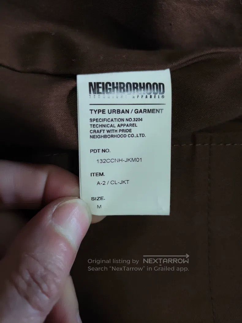 Neighborhood Neighborhood Cowhide Leather Jacket Size US M / EU 48-50 / 2 - 6 Thumbnail