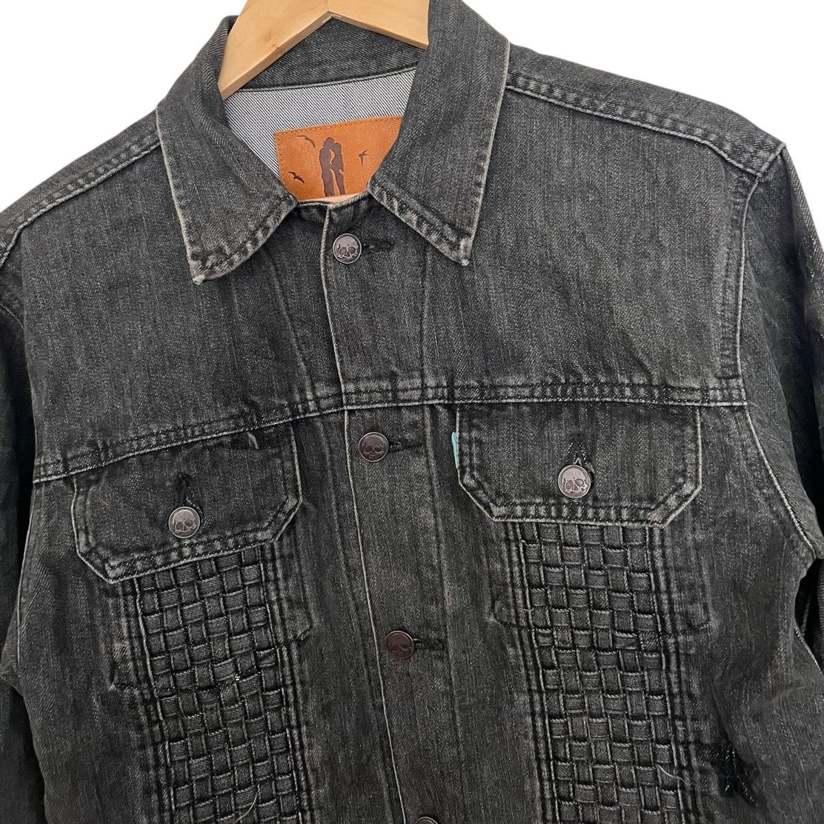 Lad Musician Lad musician quilted denim jacket Size US L / EU 52-54 / 3 - 2 Thumbnail