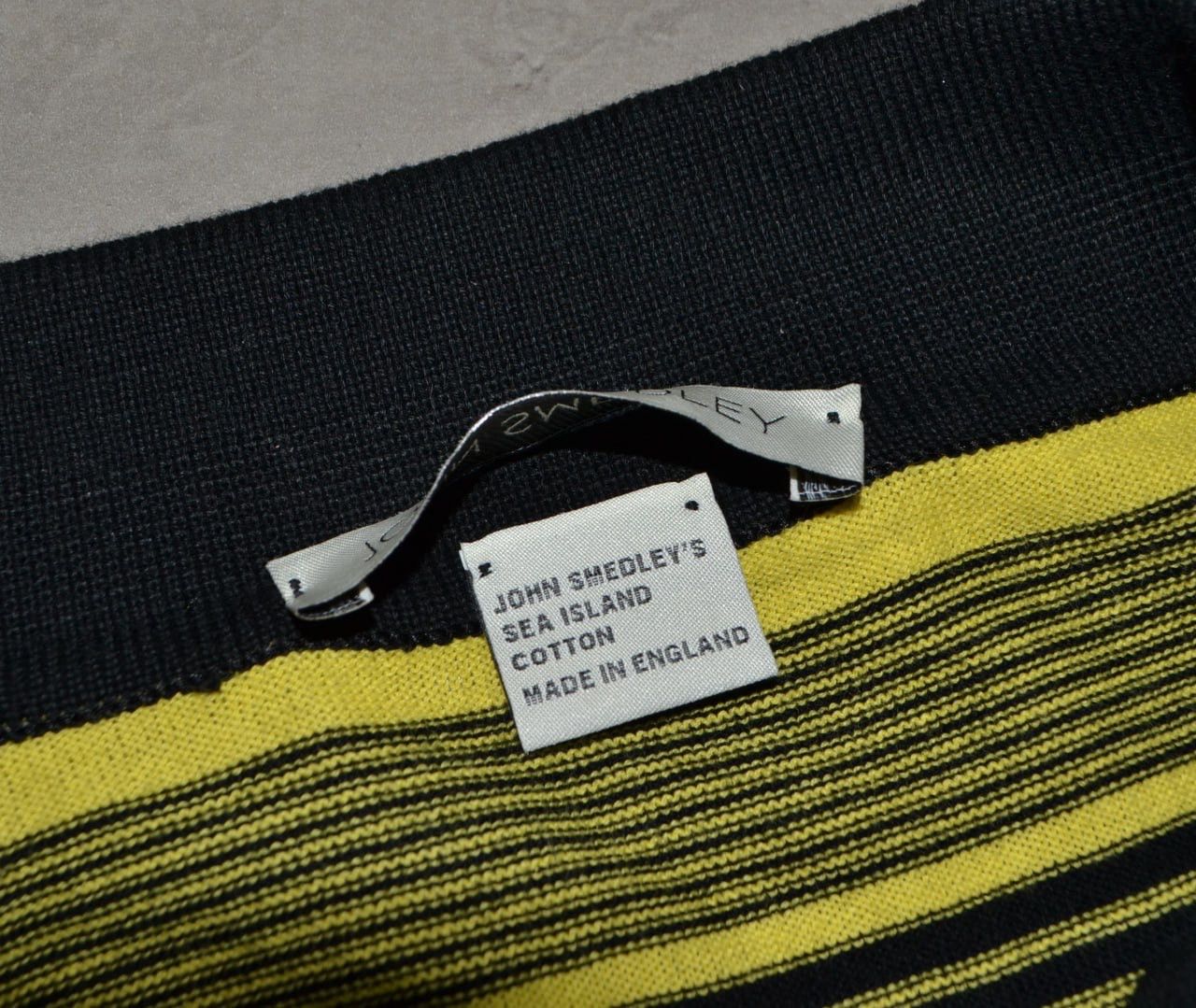 John Smedley John Smedley Men's Polo Shirt Striped Size Medium Size US M / EU 48-50 / 2 - 9 Thumbnail