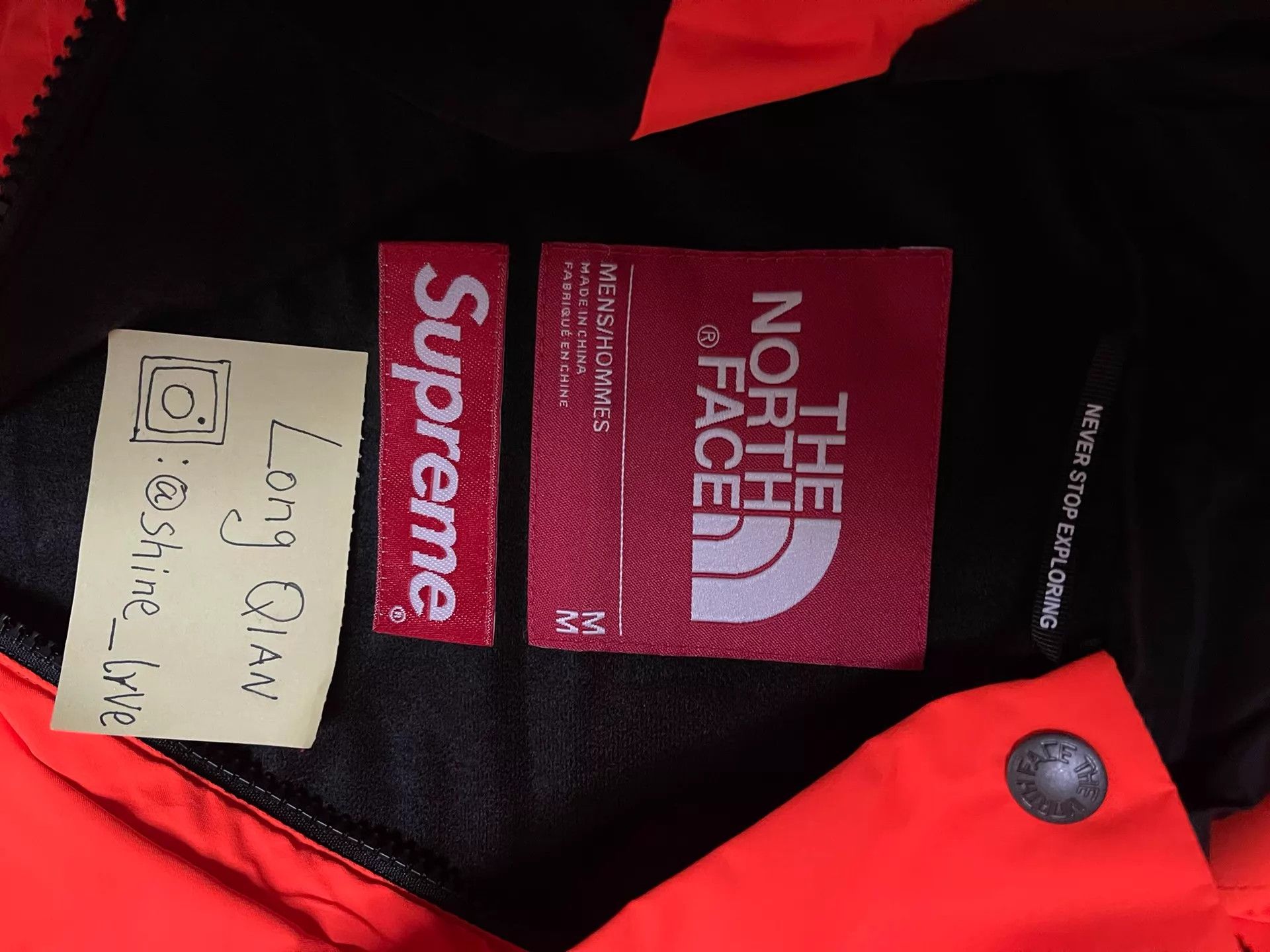 Supreme Supreme TNF Vibrant Orange Jacket M New w/ Tags Size US M / EU 48-50 / 2 - 3 Thumbnail