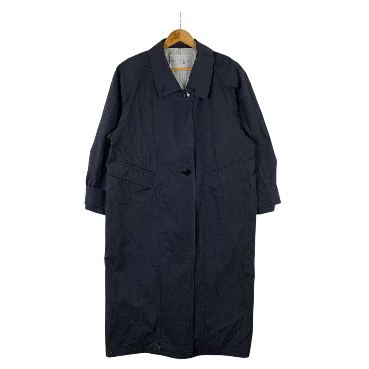 Allegri ALLEGRI Italian Designer Casual Designer Long Coat Jacket Size US L / EU 52-54 / 3 - 1 Thumbnail