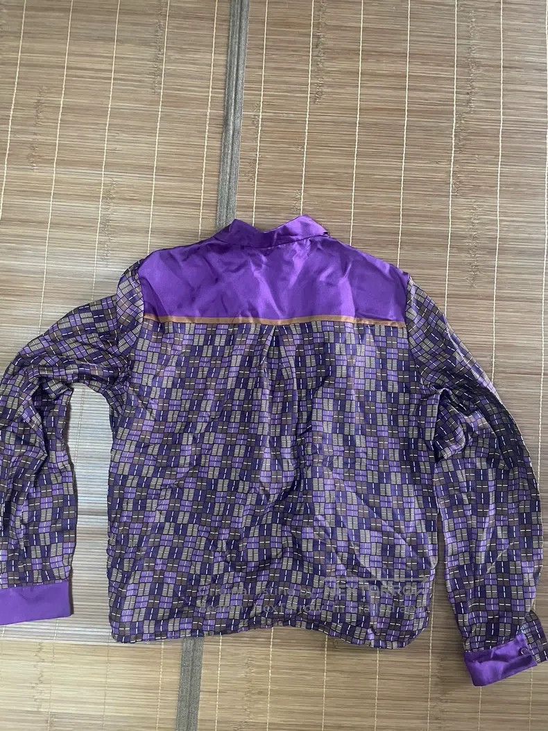 Loro Piana LORO PIANA Silk Printed Shirt Size M / US 6-8 / IT 42-44 - 6 Thumbnail
